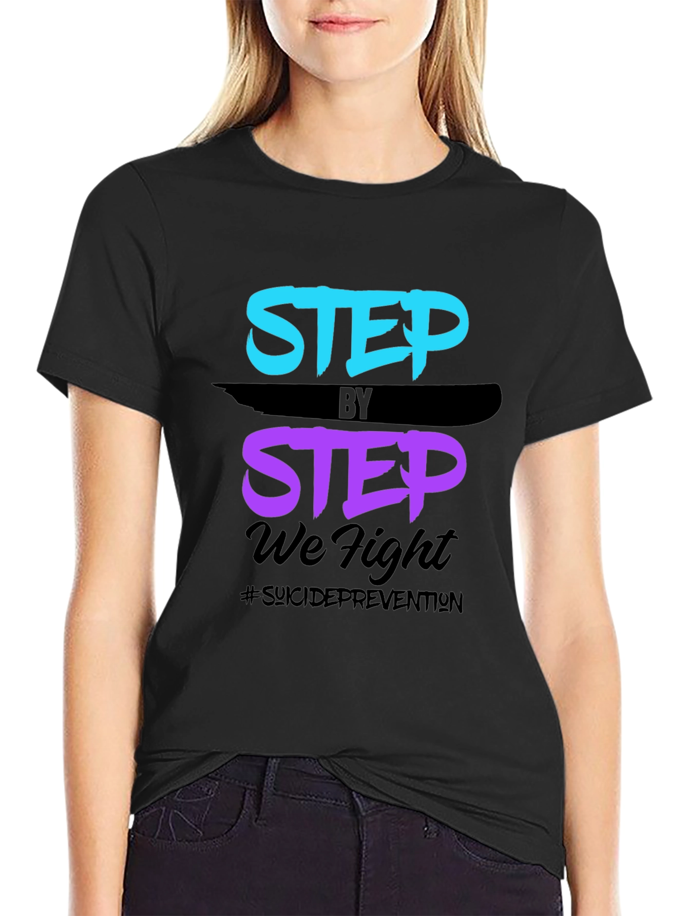 Step By Step We Fight T-Shirt