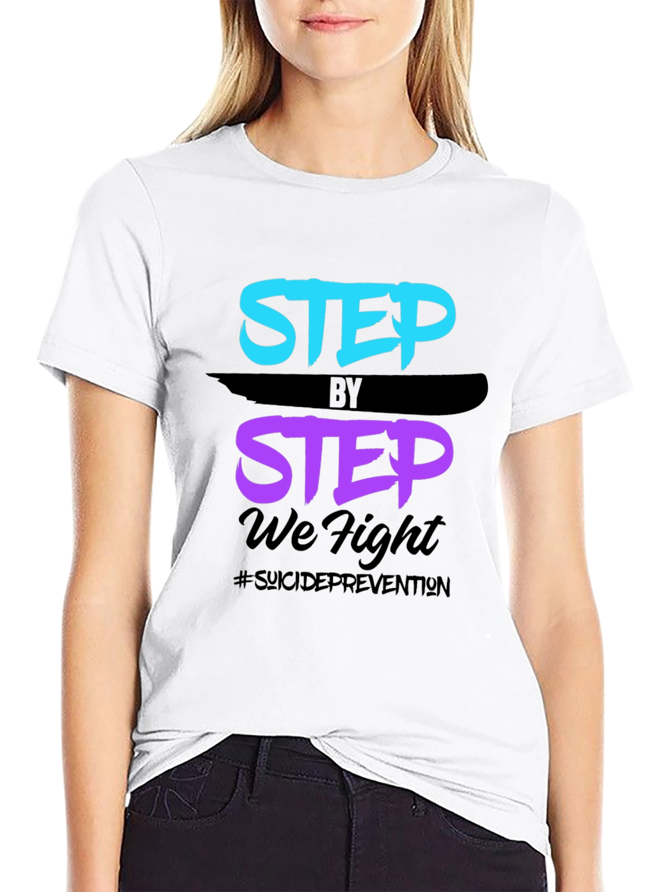 Step By Step We Fight T-Shirt