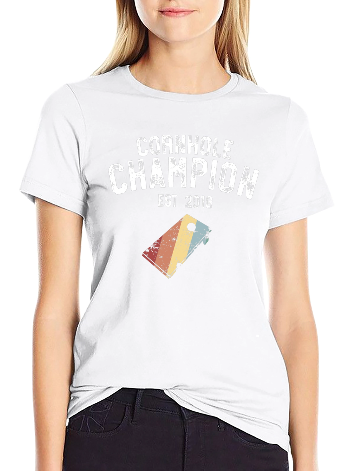 Cornhole Champion T-Shirt EST 2018