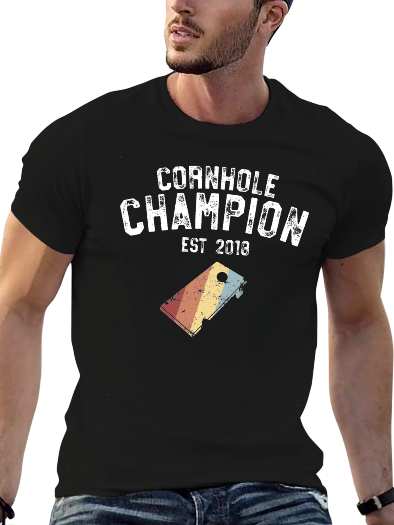 Cornhole Champion T-Shirt EST 2018