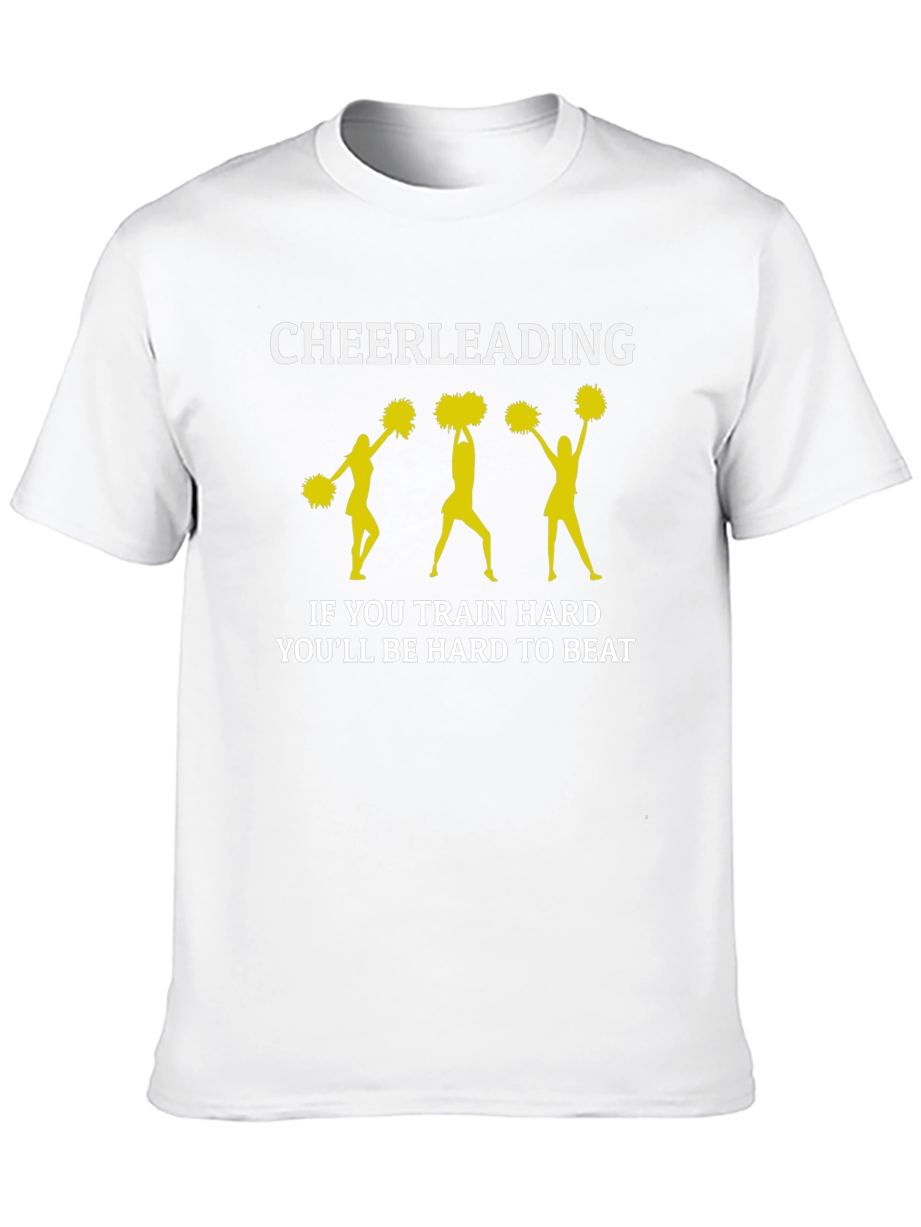 Cheerleading Hard to Beat Graphic T-Shirt
