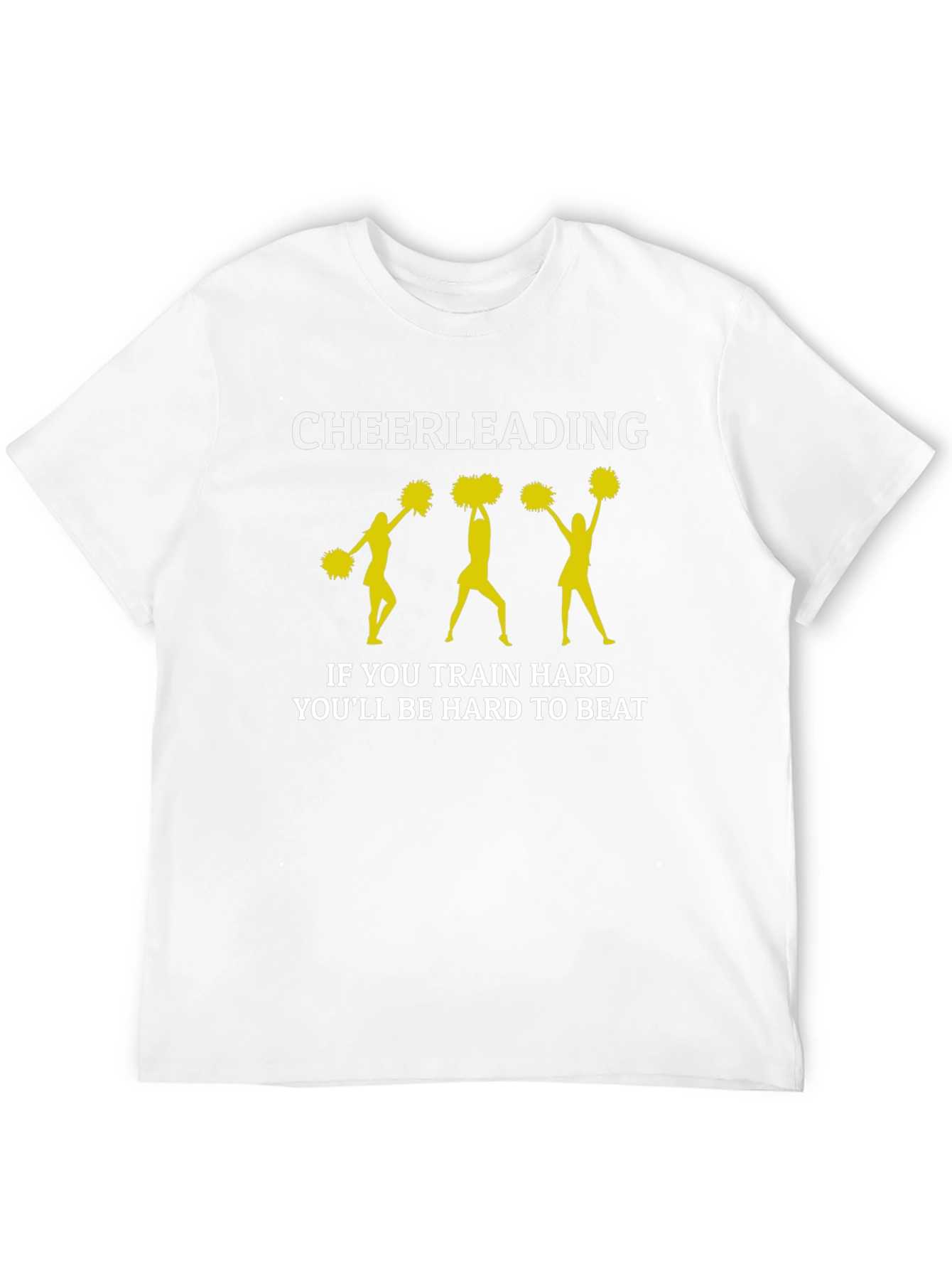 Cheerleading Hard to Beat Graphic T-Shirt
