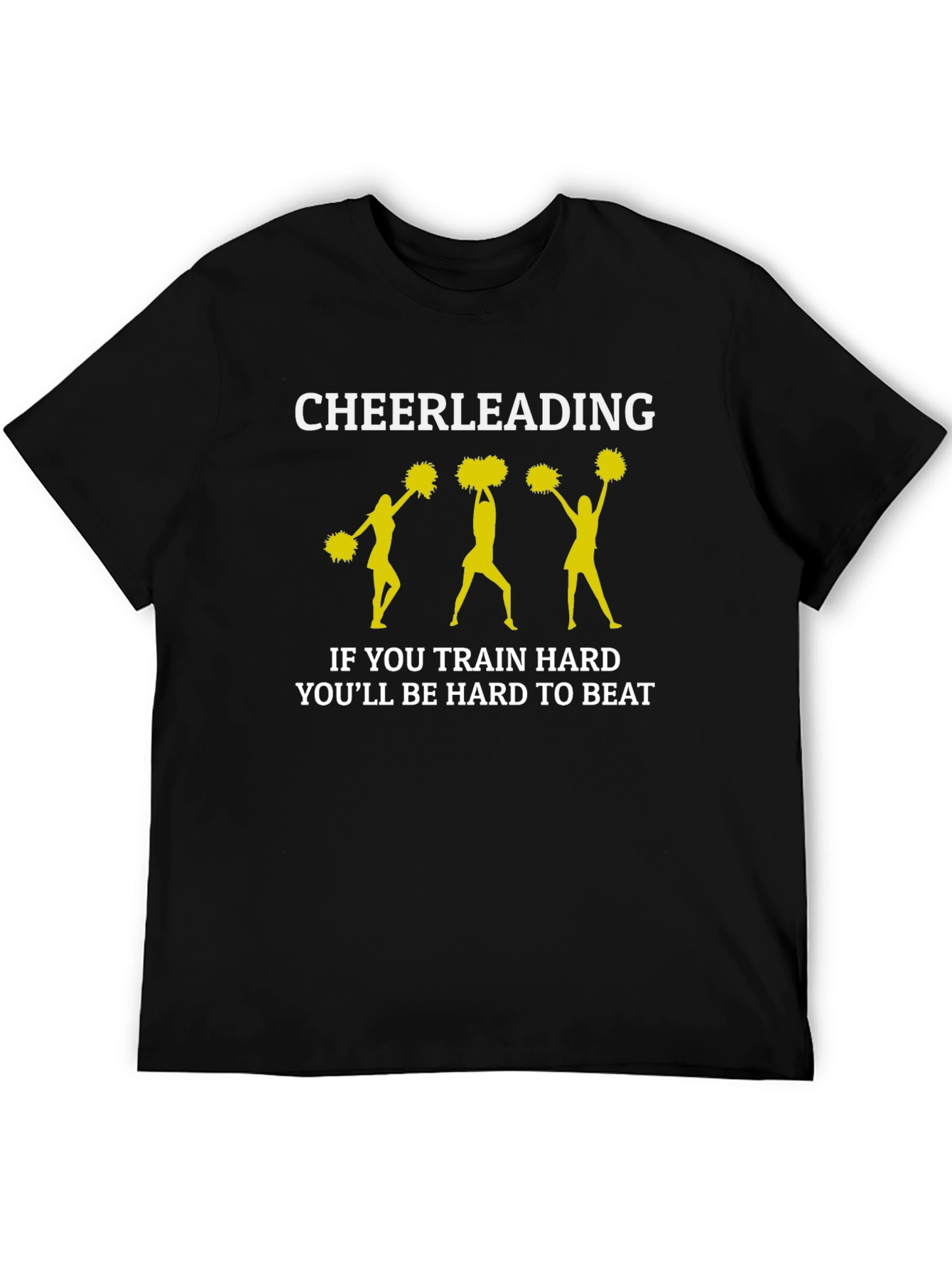 Cheerleading Hard to Beat Graphic T-Shirt