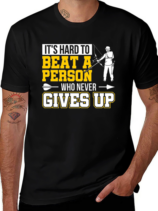 Never Give Up Archery T-Shirt
