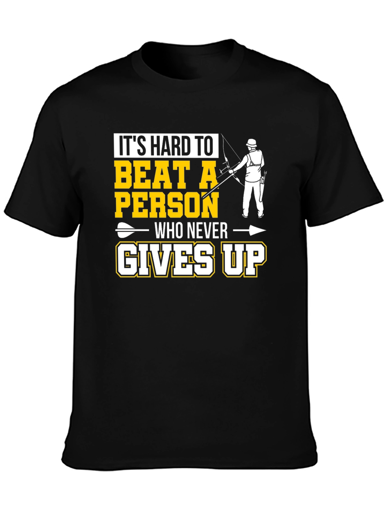 Never Give Up Archery T-Shirt