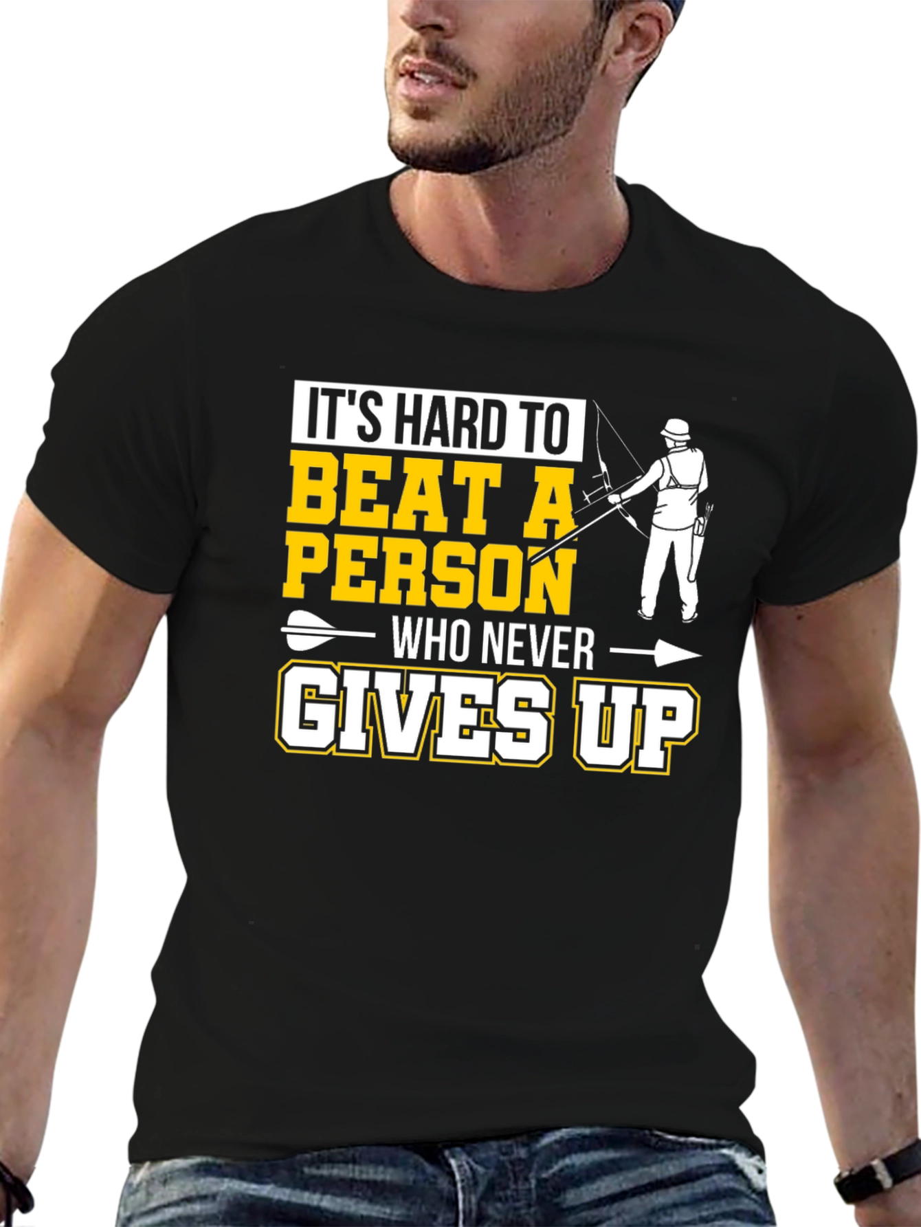 Never Give Up Archery T-Shirt