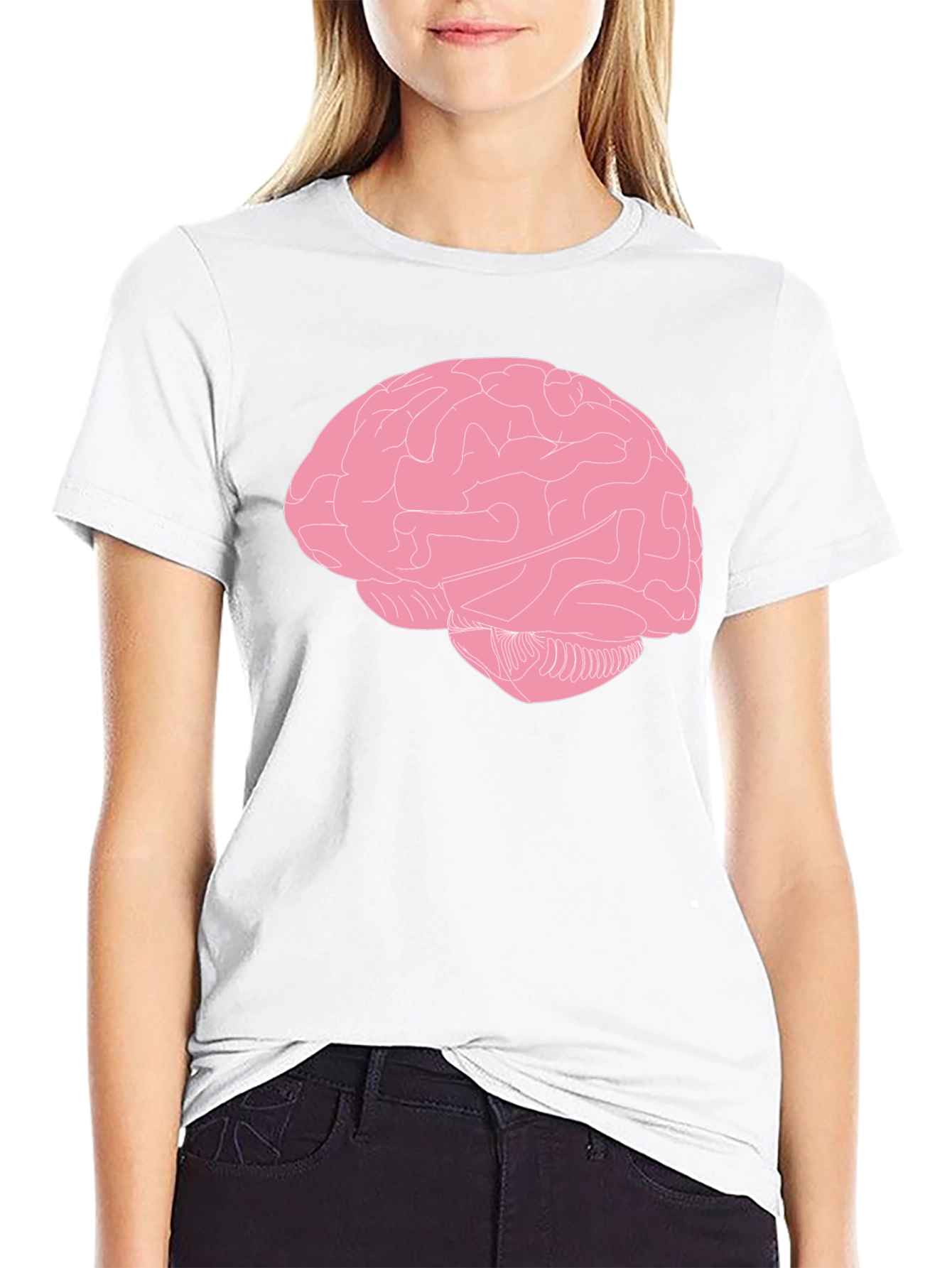 Brain Graphic T-Shirt - Smart & Stylish!