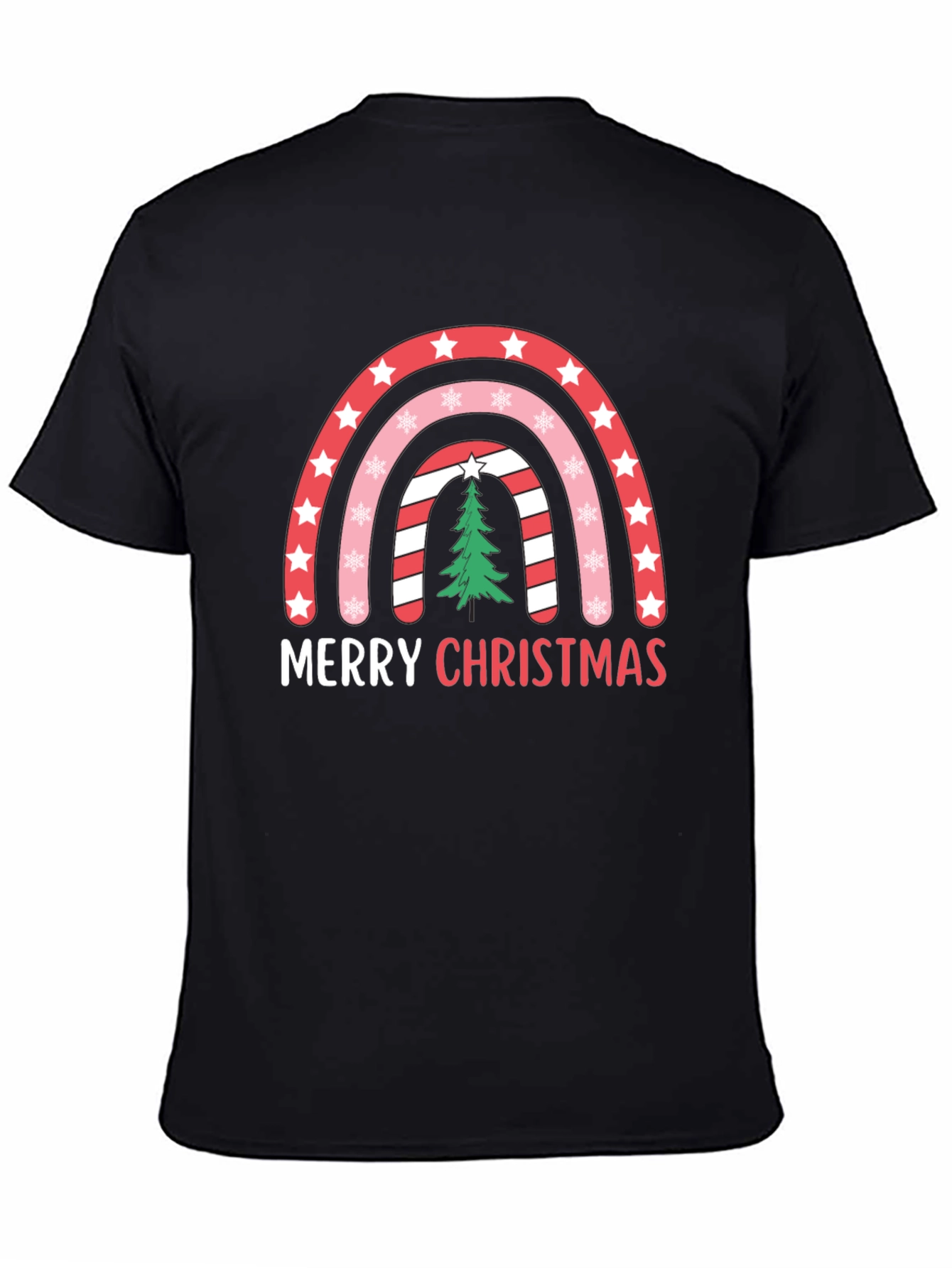 Merry Christmas Rainbow T-Shirt