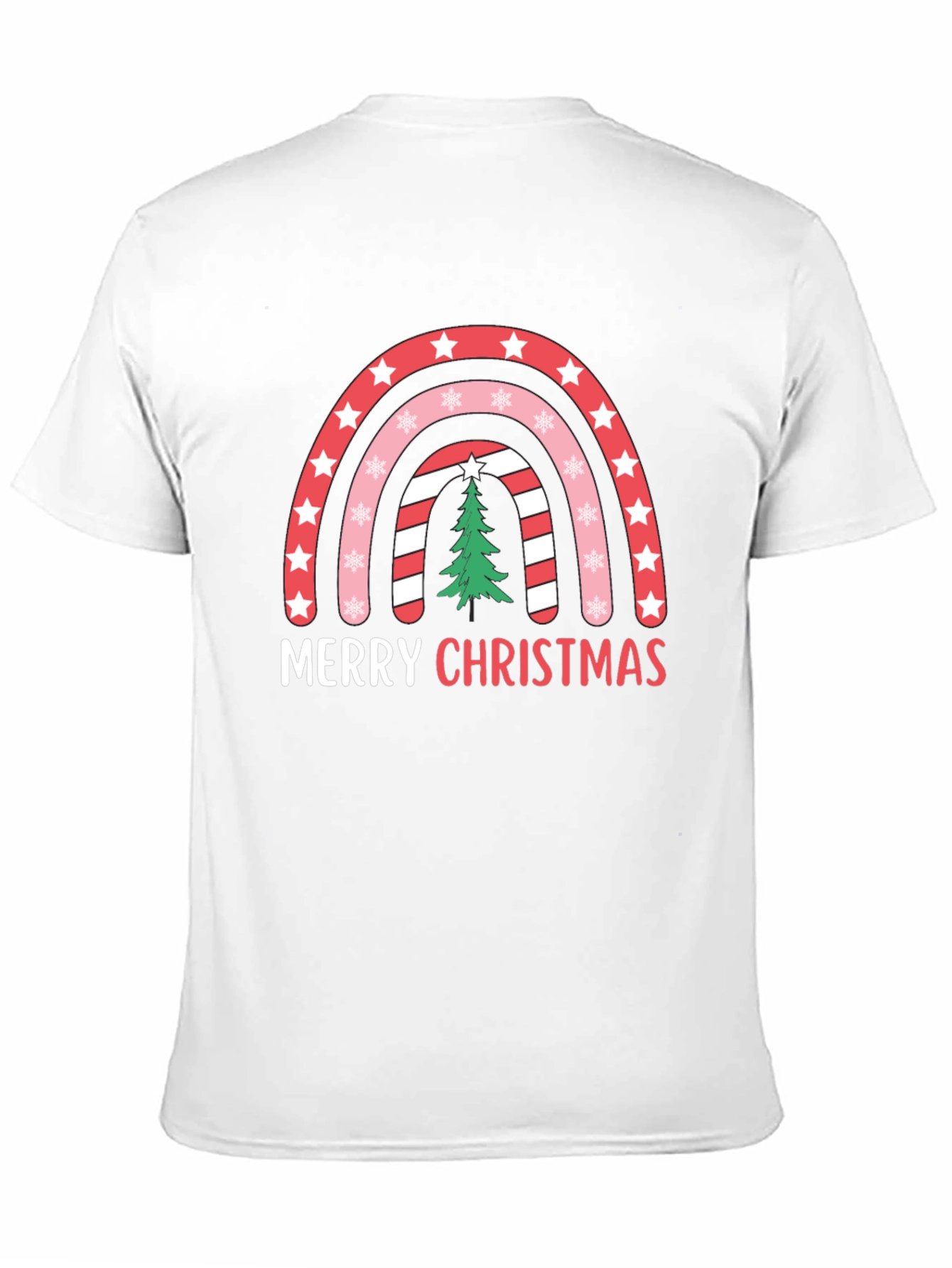 Merry Christmas Rainbow T-Shirt