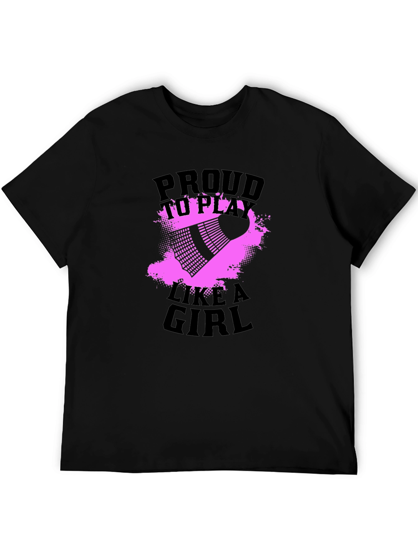 Proud To Play Like A Girl Badminton T-Shirt
