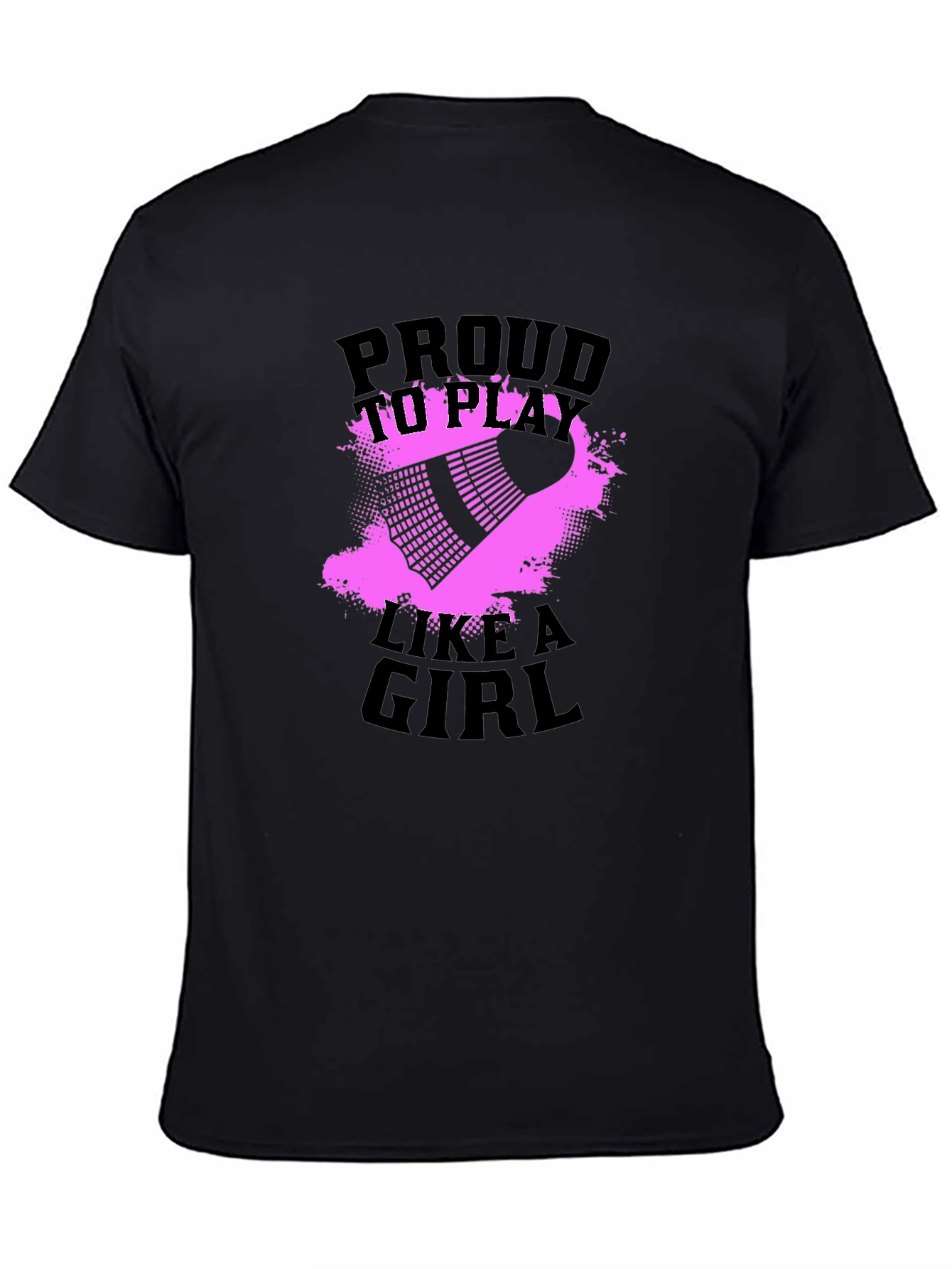 Proud To Play Like A Girl Badminton T-Shirt