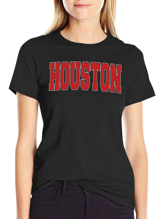 Houston Graphic Print Crew Neck T-Shirt