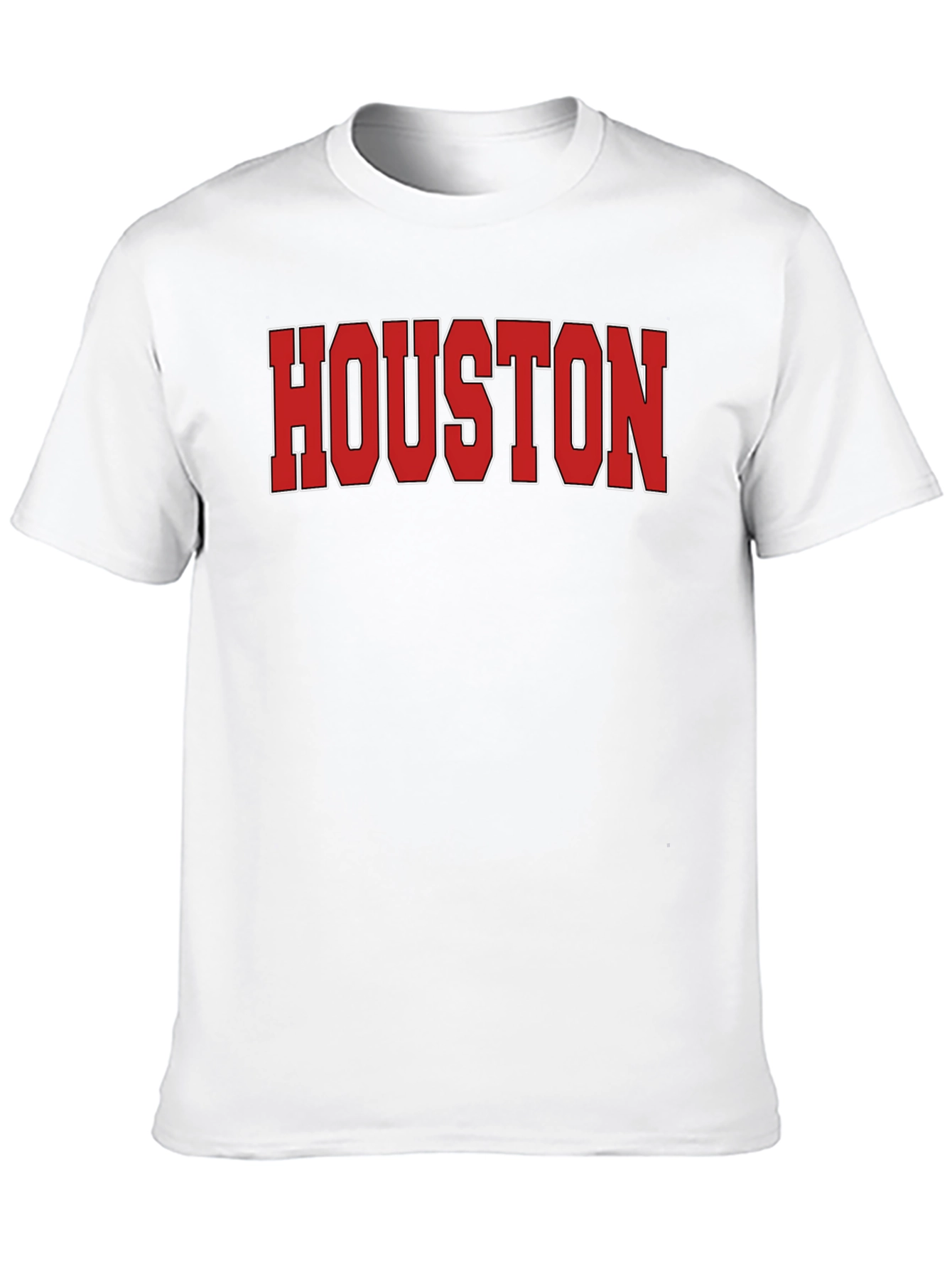 Houston Graphic Print Crew Neck T-Shirt