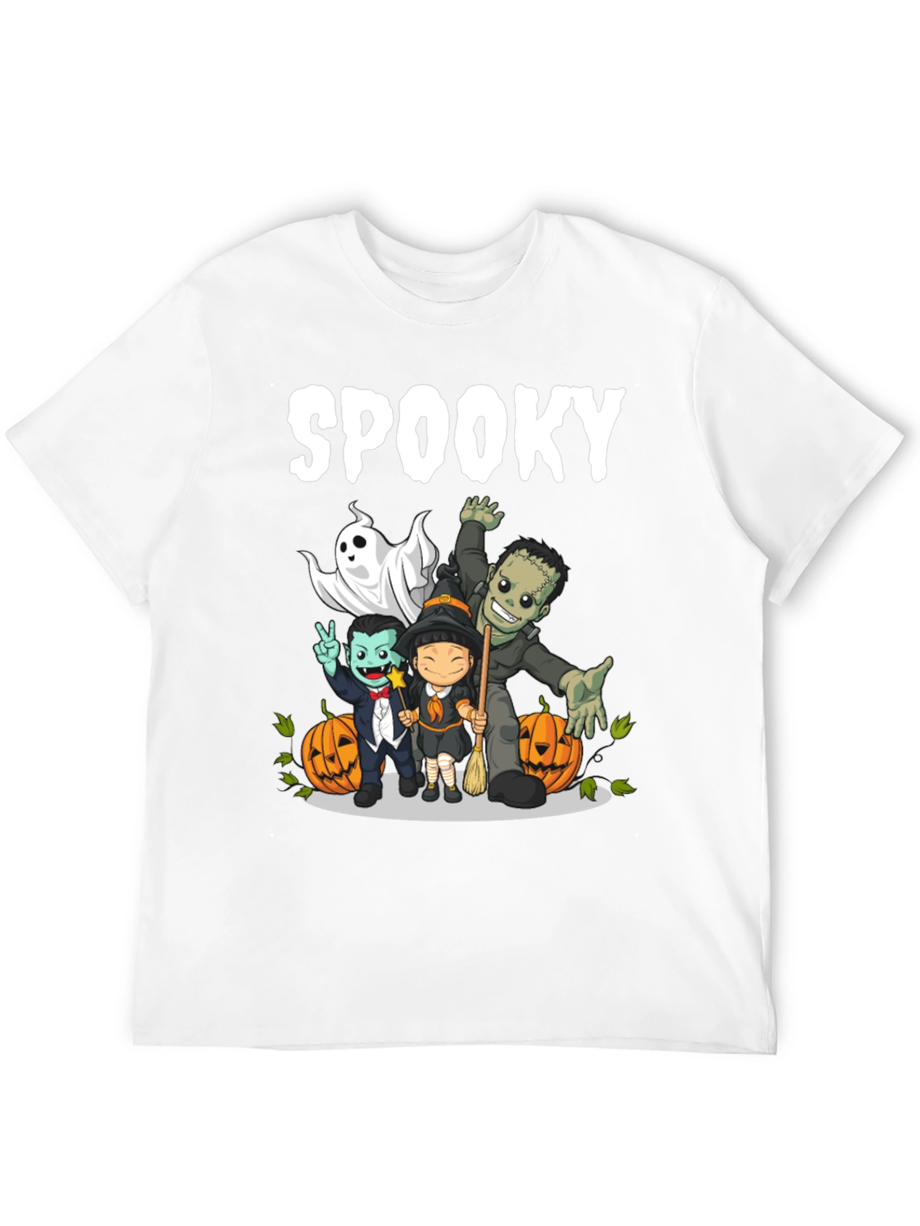 Spooky Halloween Character Graphic T-Shirt