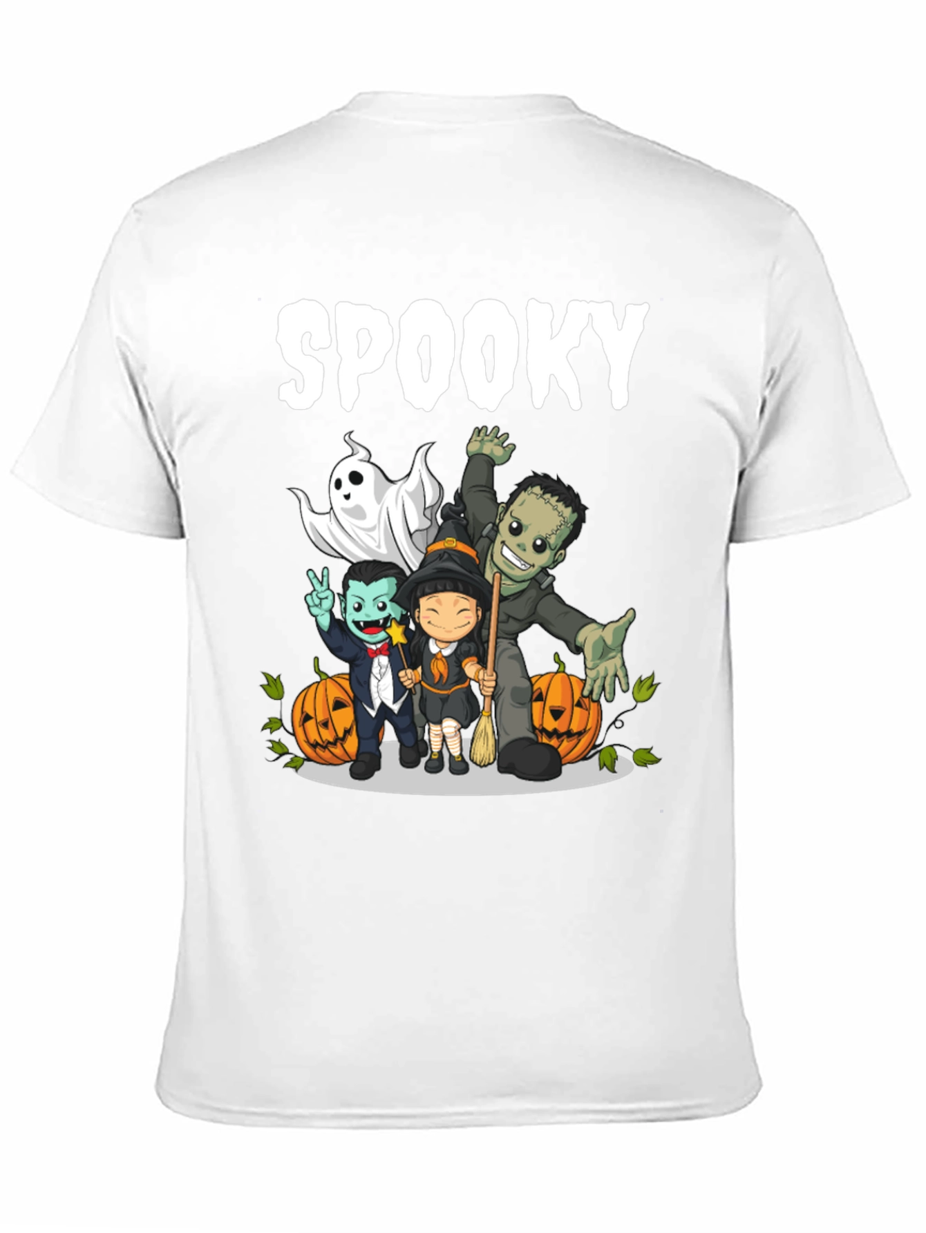 Spooky Halloween Character Graphic T-Shirt