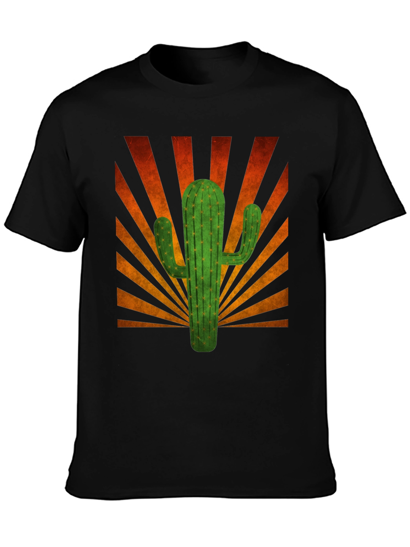 Cactus Sunset Graphic Tee - Desert Vibes T-Shirt