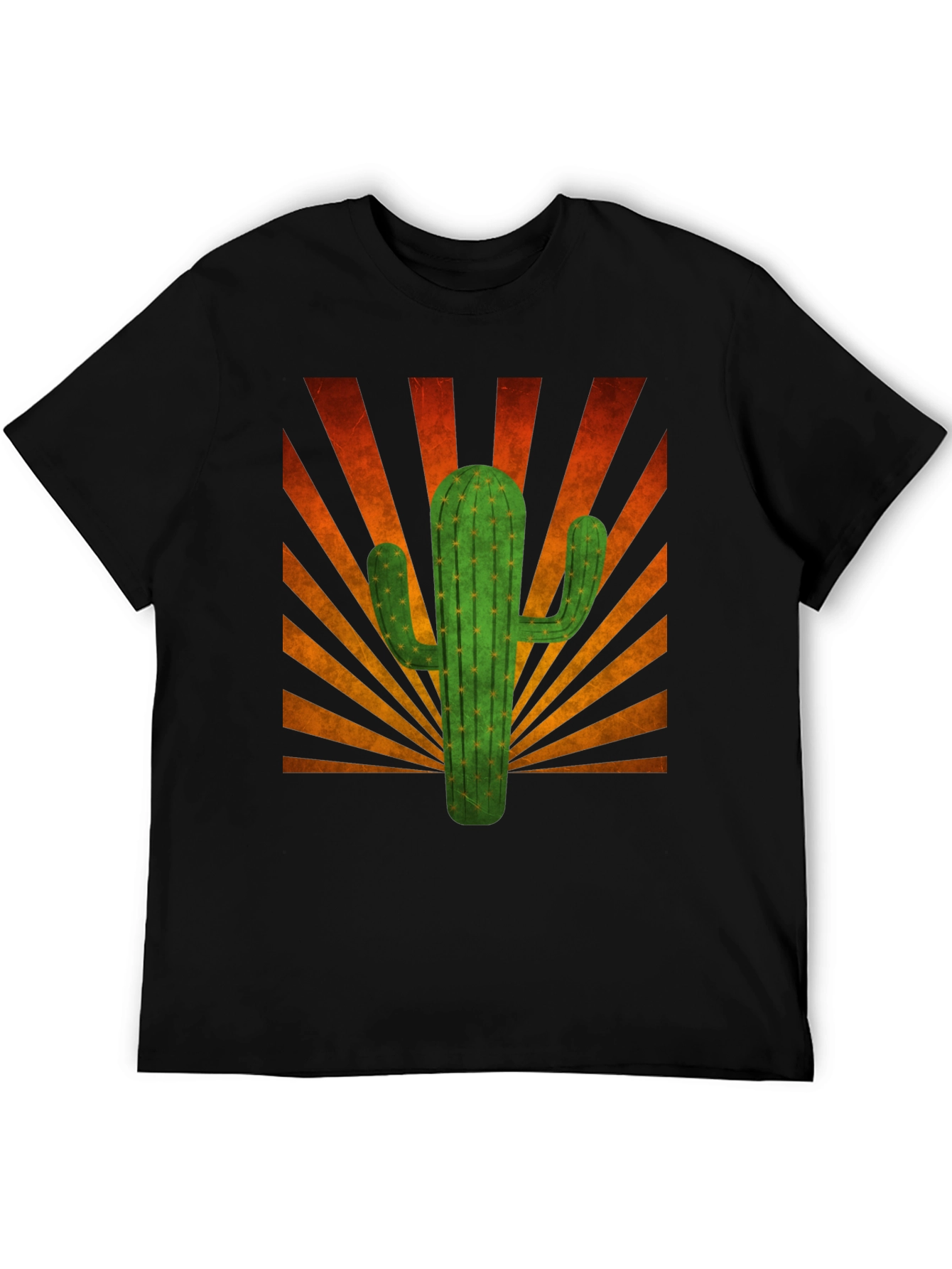 Cactus Sunset Graphic Tee - Desert Vibes T-Shirt