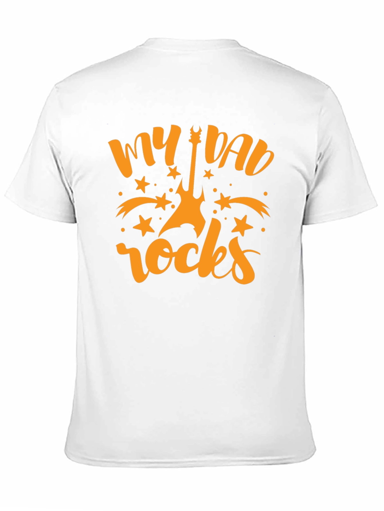 My Dad Rocks Guitar Graphic Tee