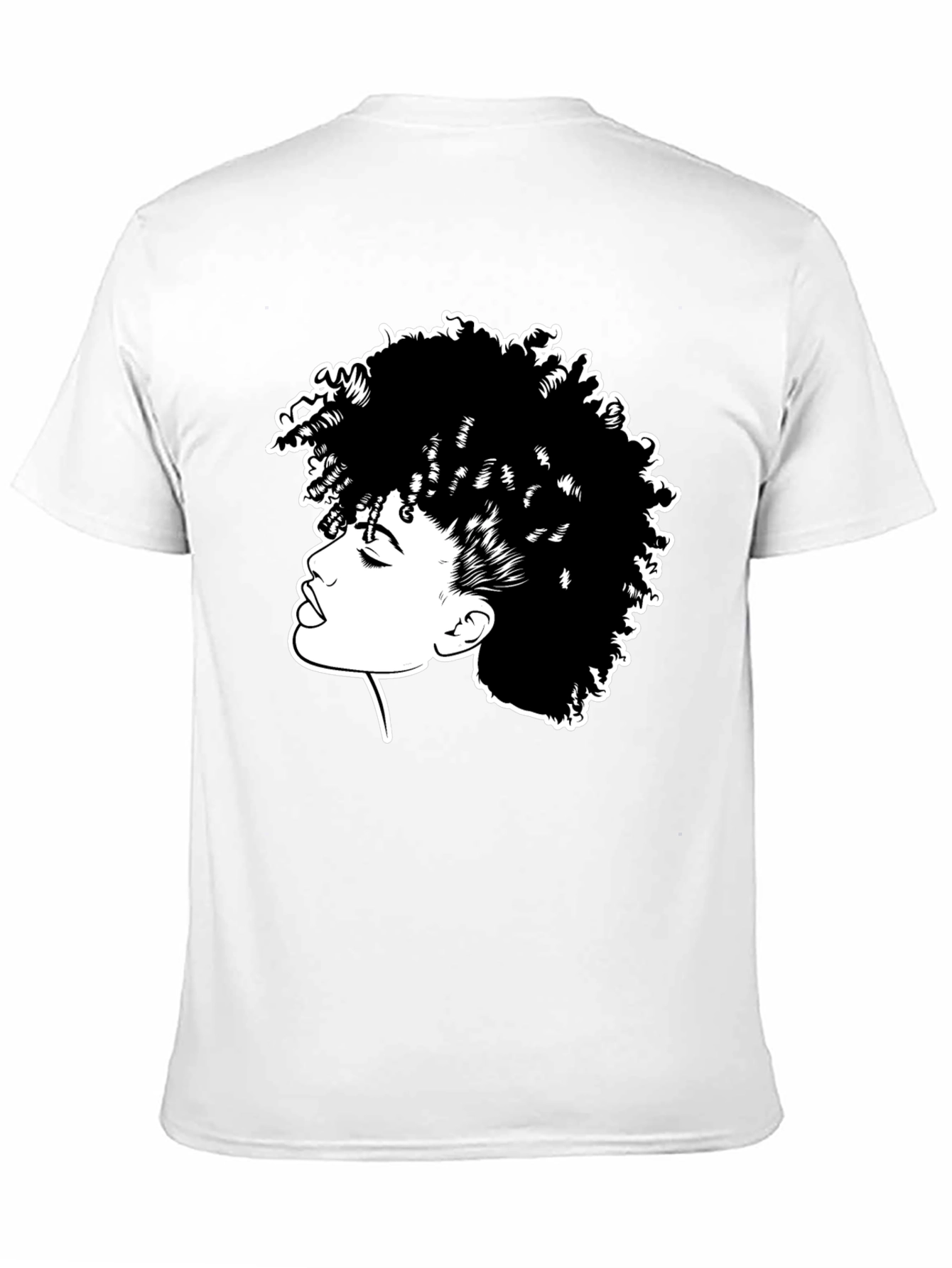 Black Afro Queen Graphic Tee