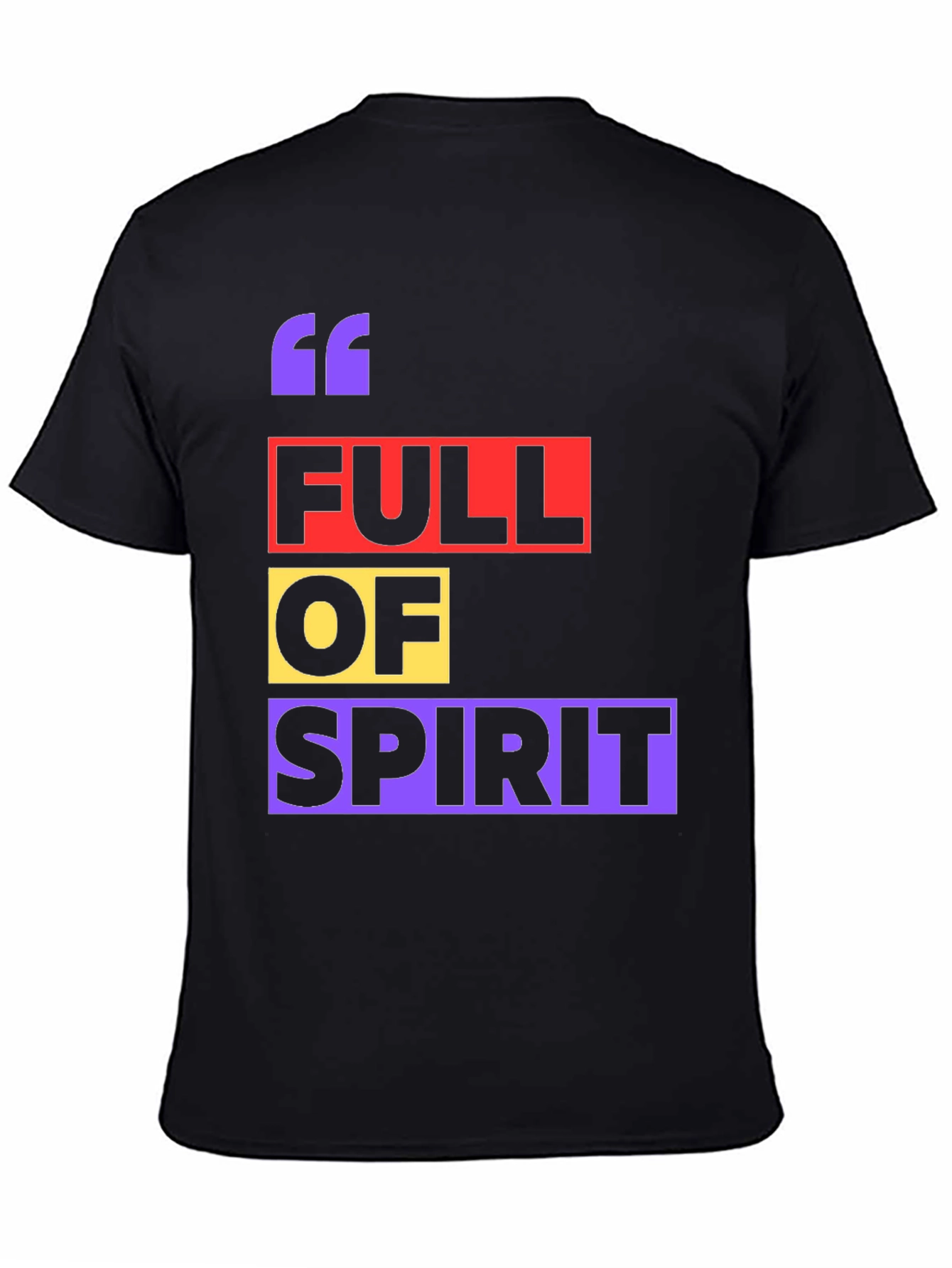 Full of Spirit Graphic T-Shirt - Trendy Casual Wear