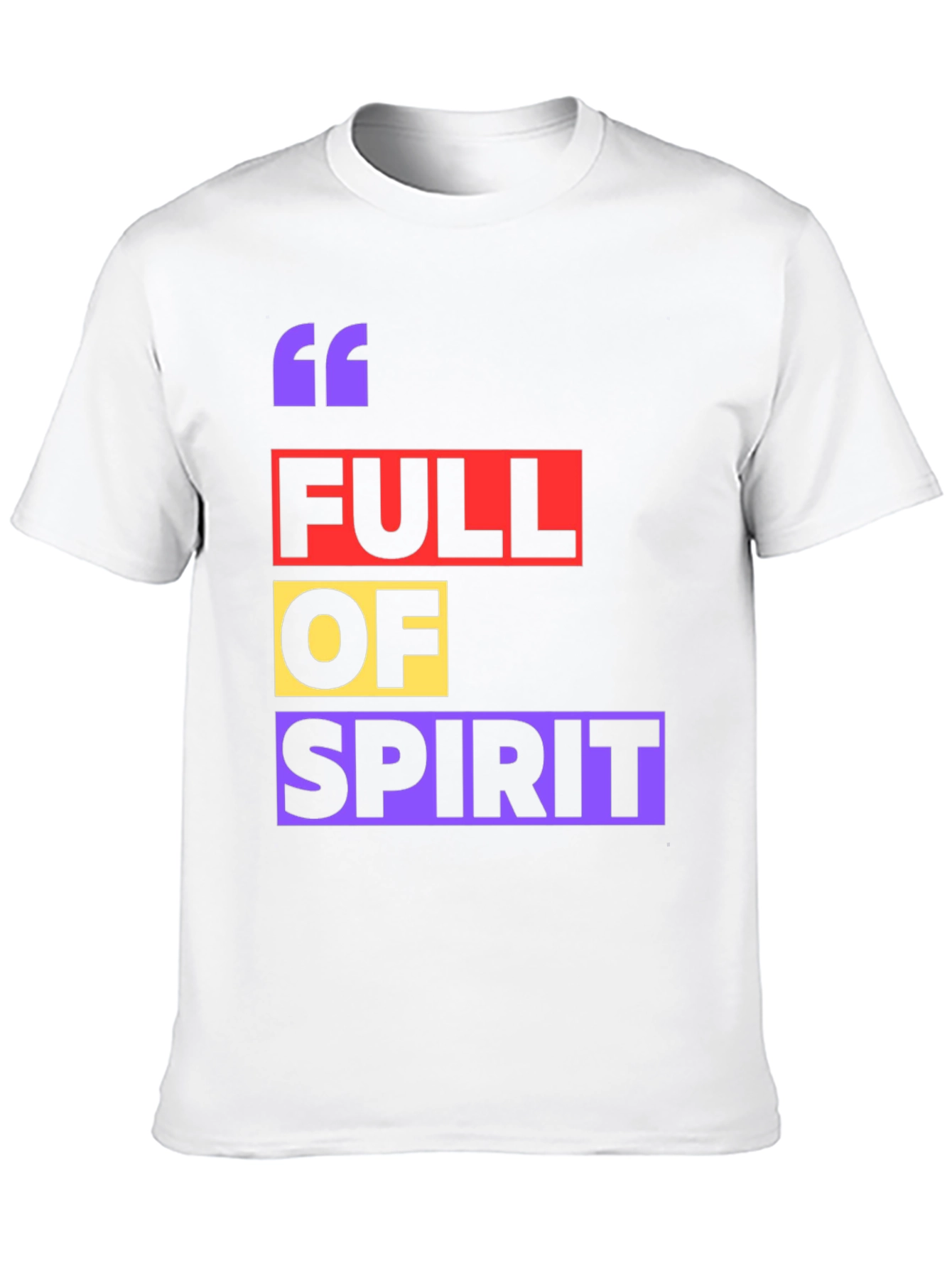 Full of Spirit Graphic T-Shirt - Trendy Casual Wear