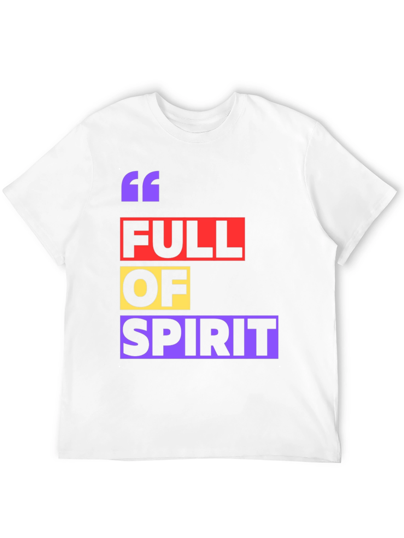 Full of Spirit Graphic T-Shirt - Trendy Casual Wear