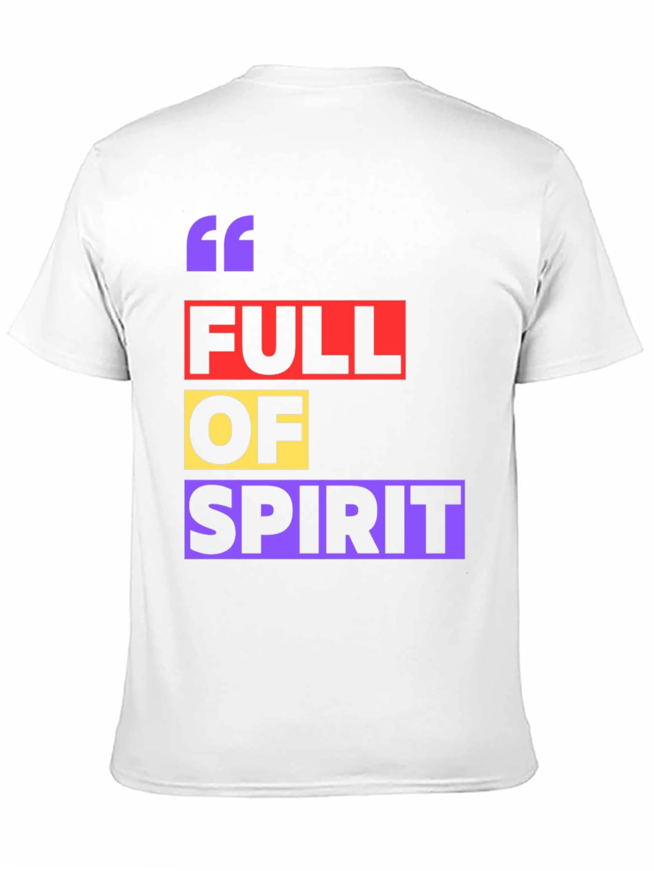 Full of Spirit Graphic T-Shirt - Trendy Casual Wear