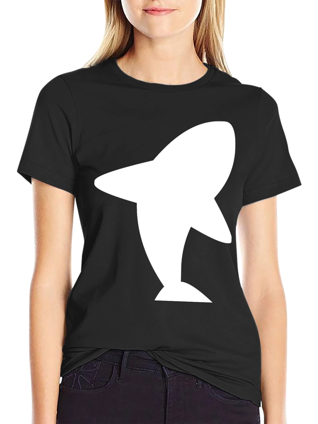 Orca Silhouette Black T-Shirt