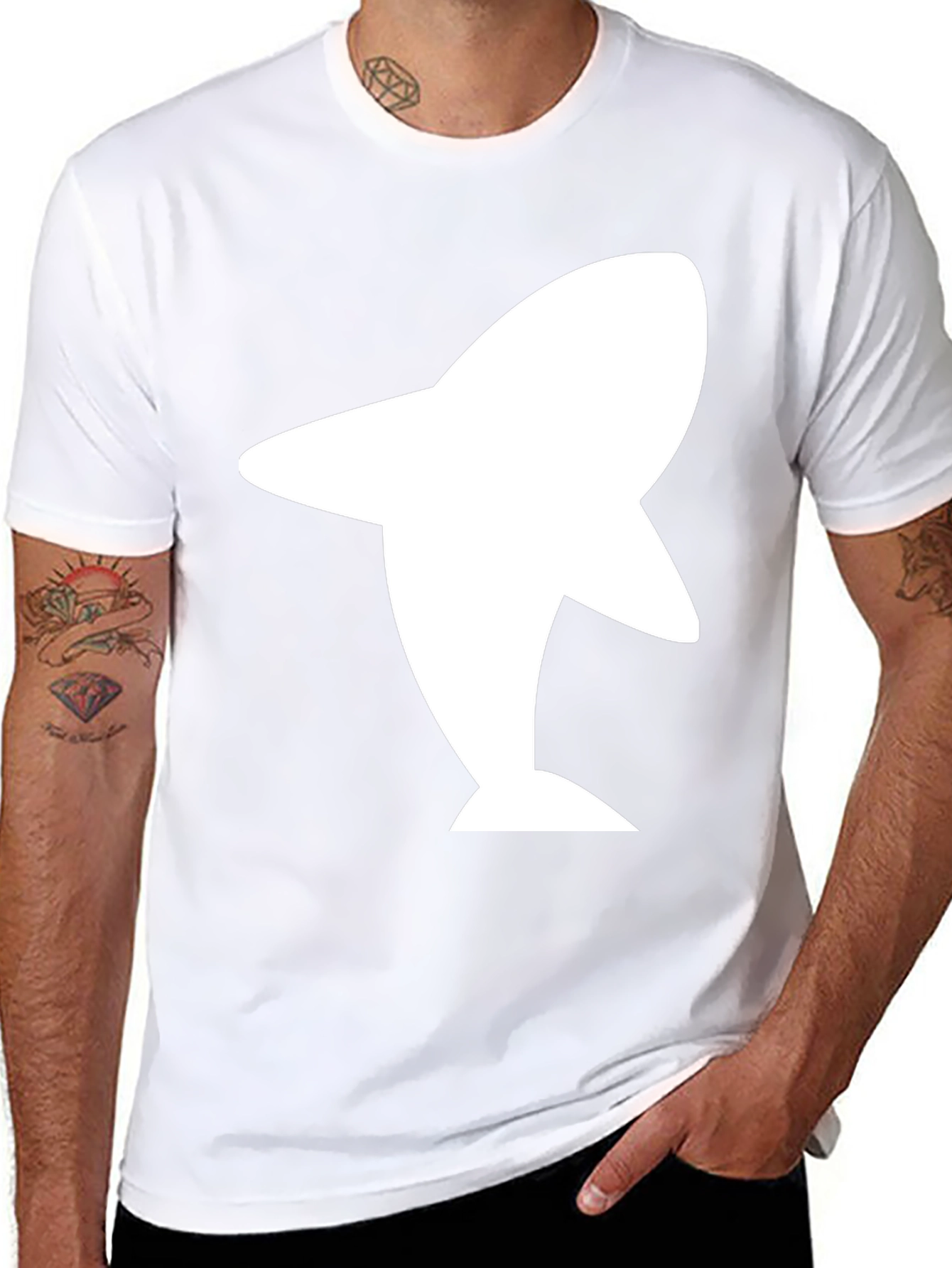 Orca Silhouette Black T-Shirt