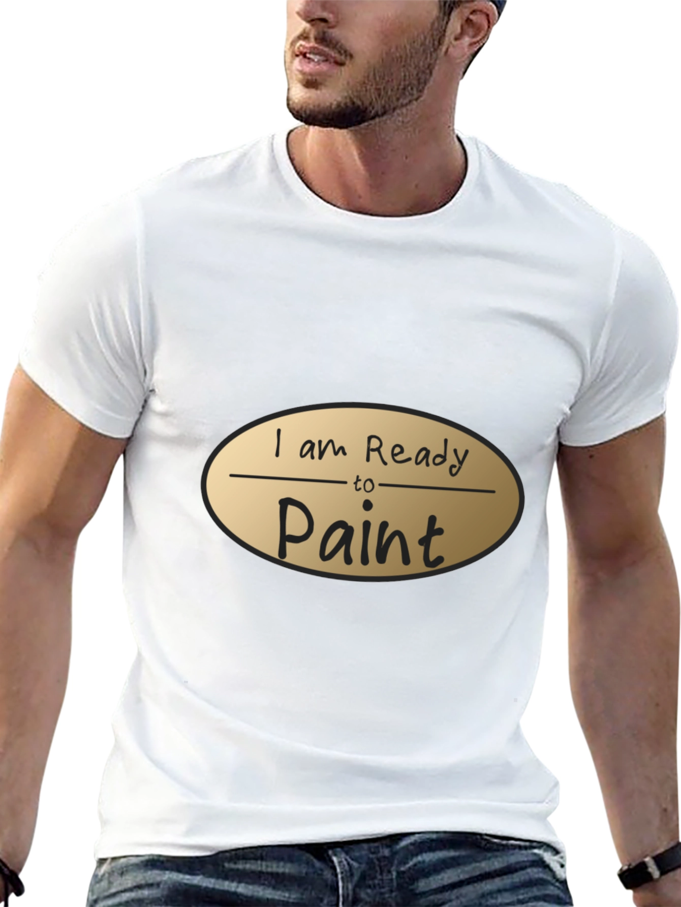 I am Ready to Paint Black T-Shirt