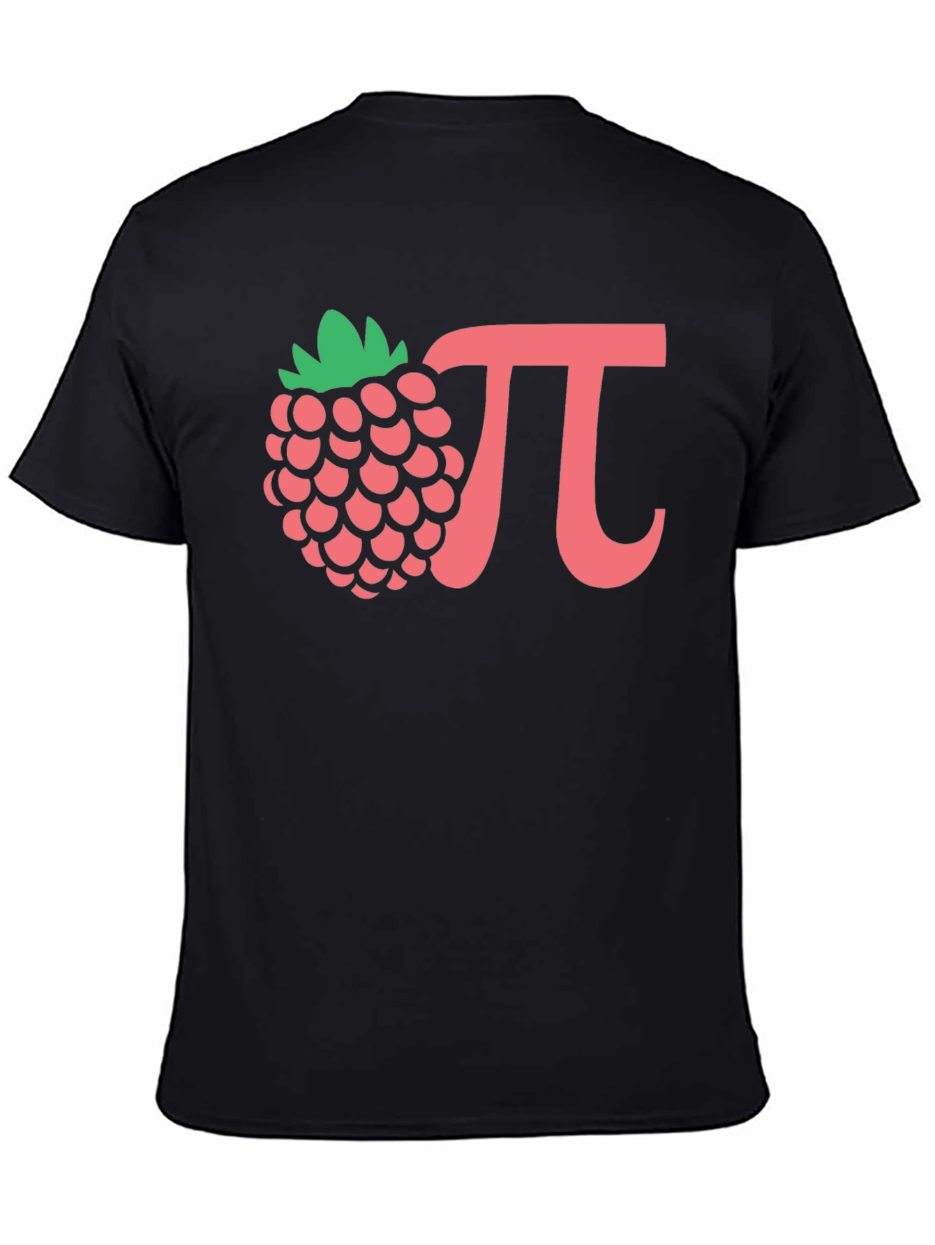 Raspberry Pi Graphic T-Shirt - Black