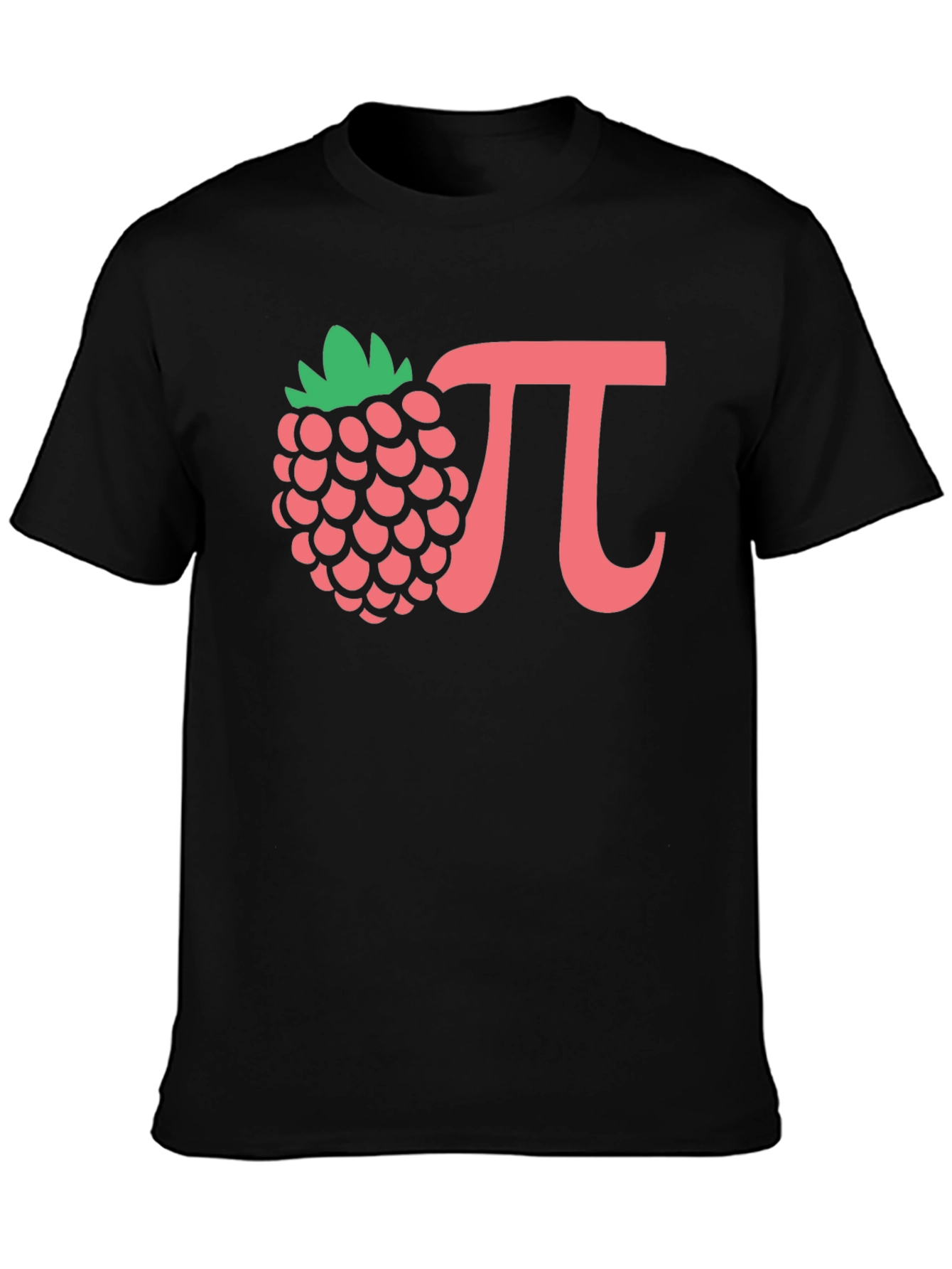 Raspberry Pi Graphic T-Shirt - Black
