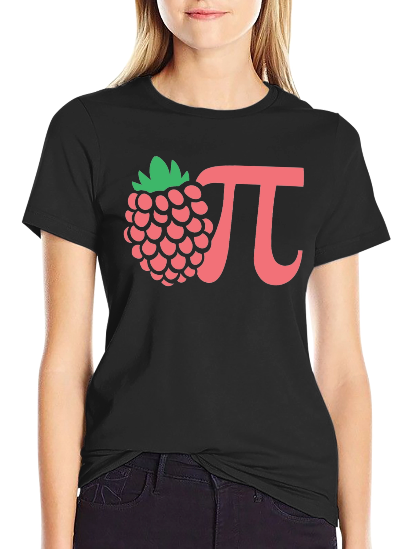 Raspberry Pi Graphic T-Shirt - Black