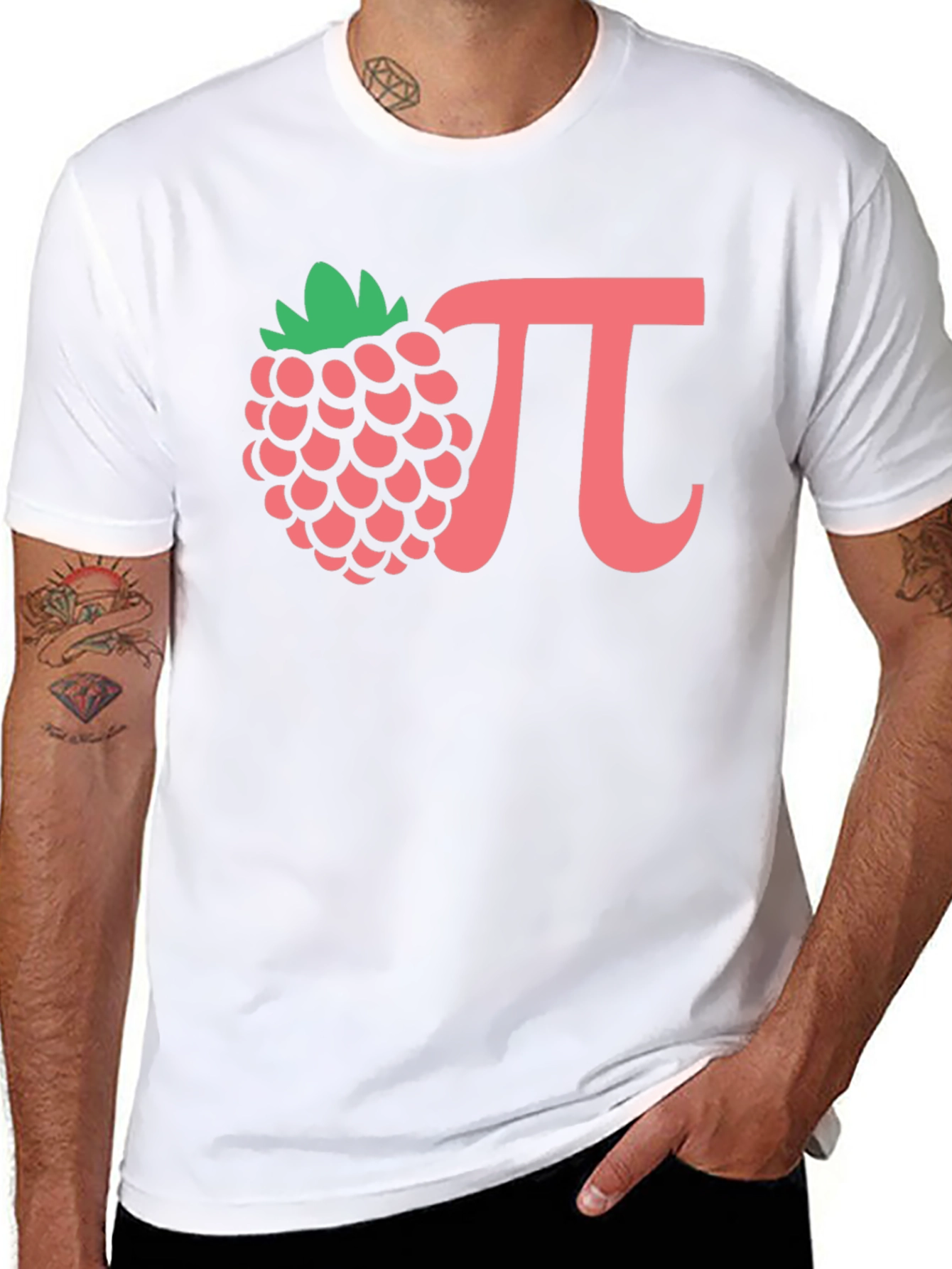 Raspberry Pi Graphic T-Shirt - Black