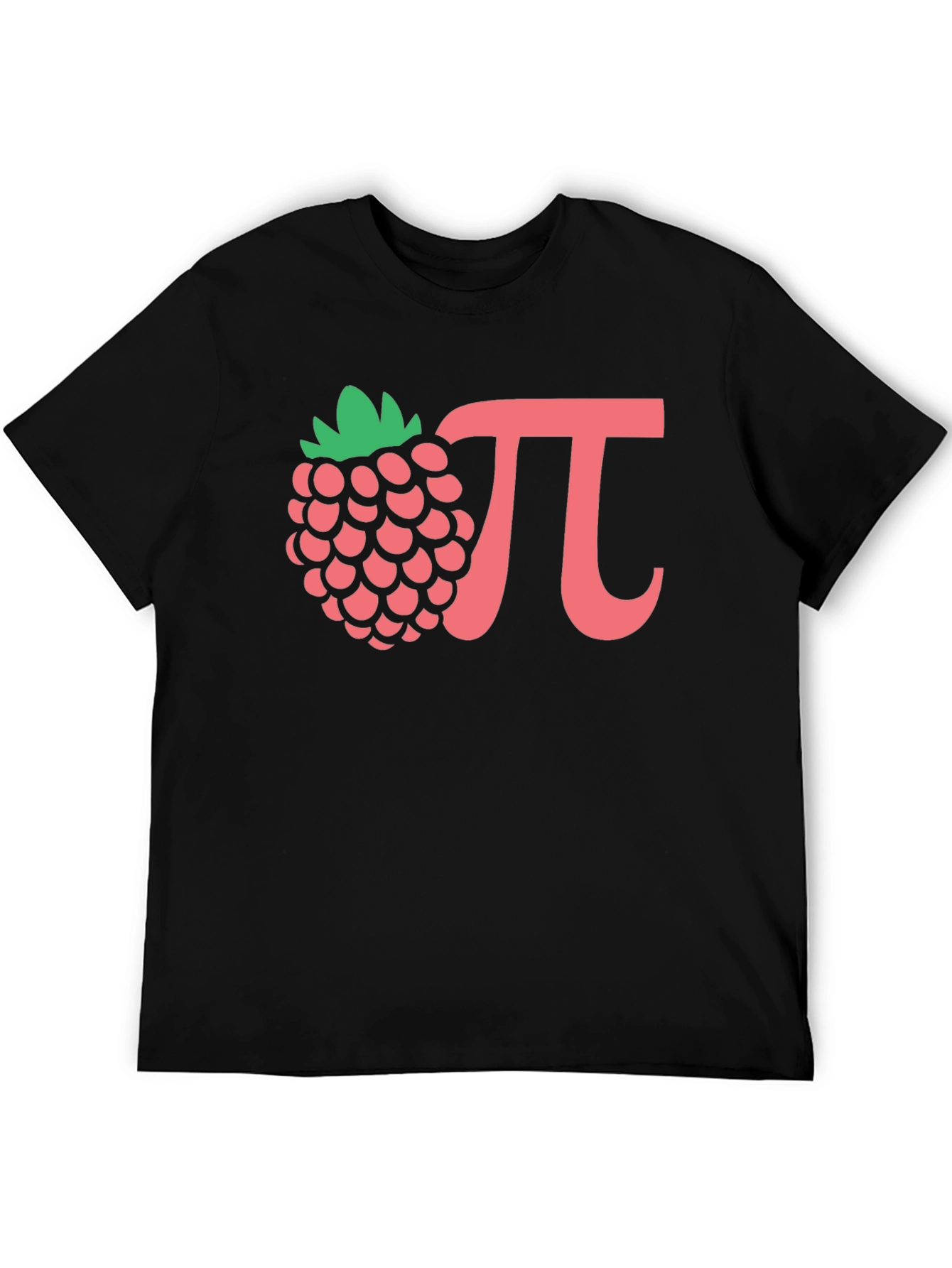 Raspberry Pi Graphic T-Shirt - Black