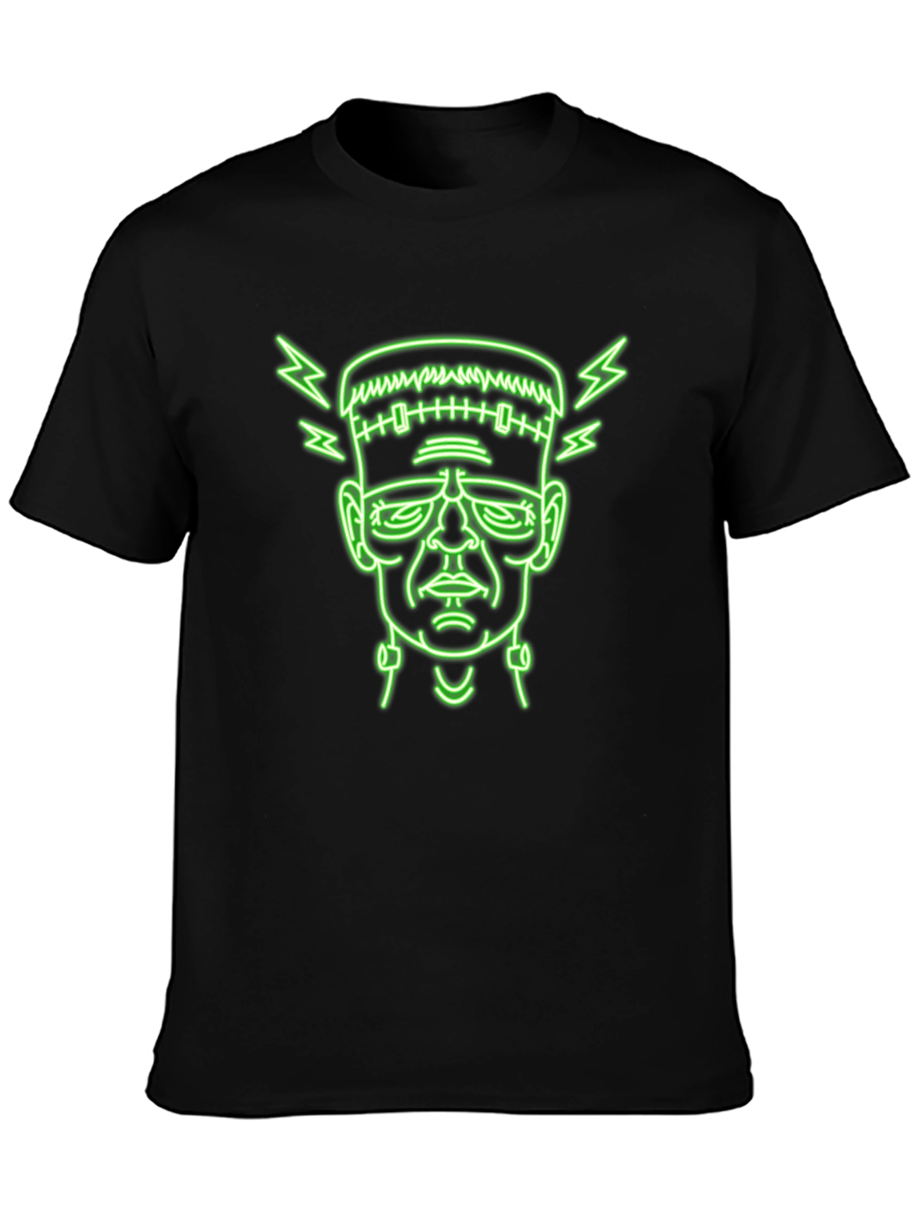 Frankenstein Neon Graphic T-Shirt