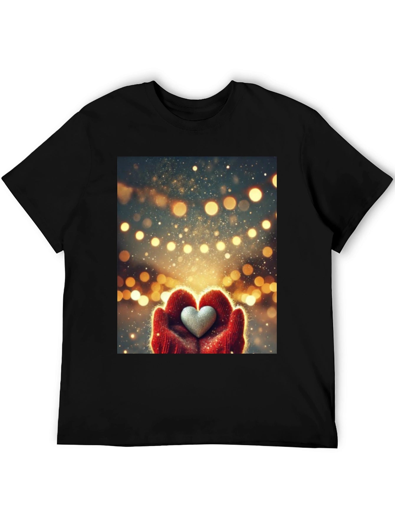 Heart in Hands Graphic T-Shirt