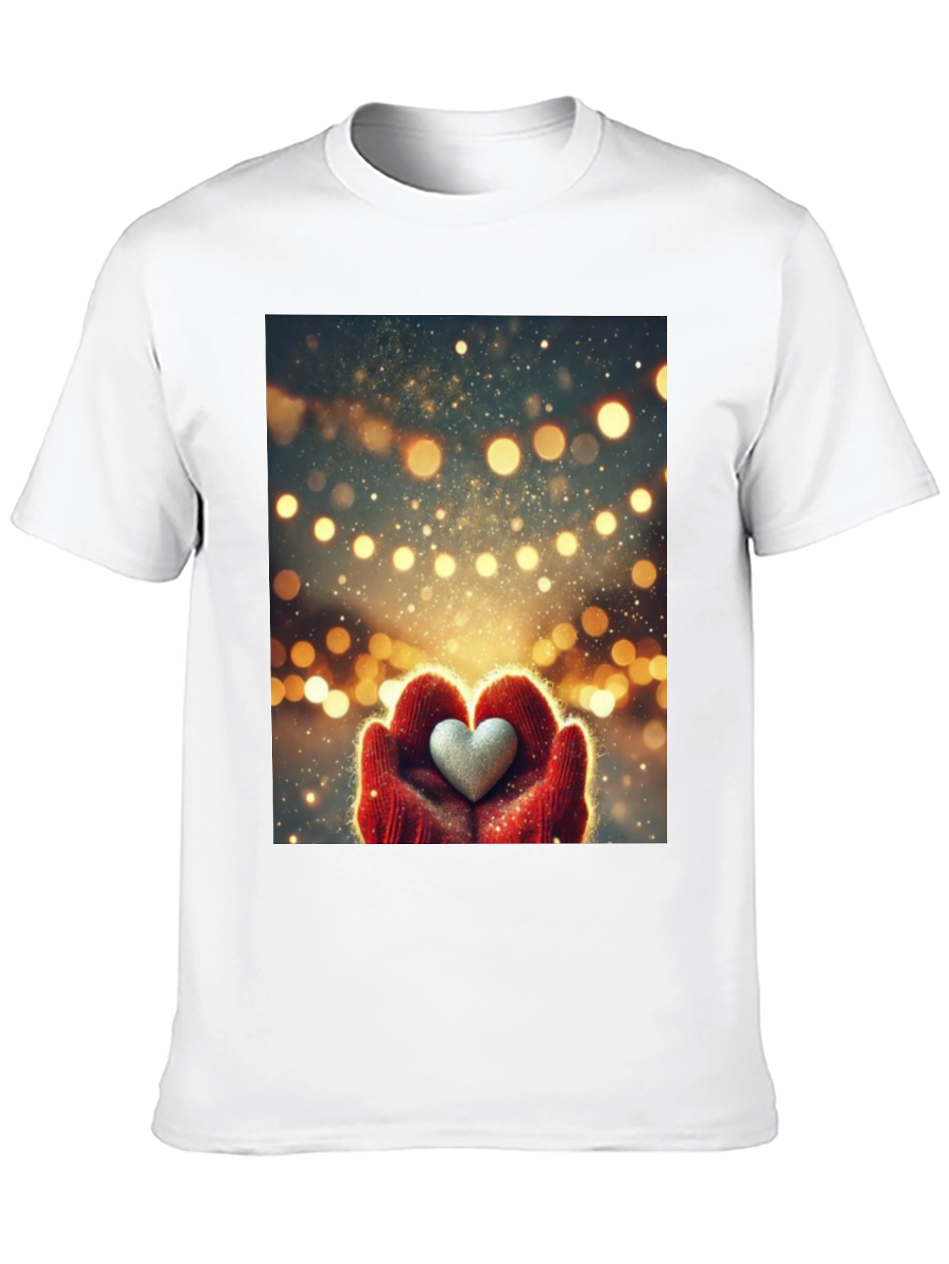 Heart in Hands Graphic T-Shirt