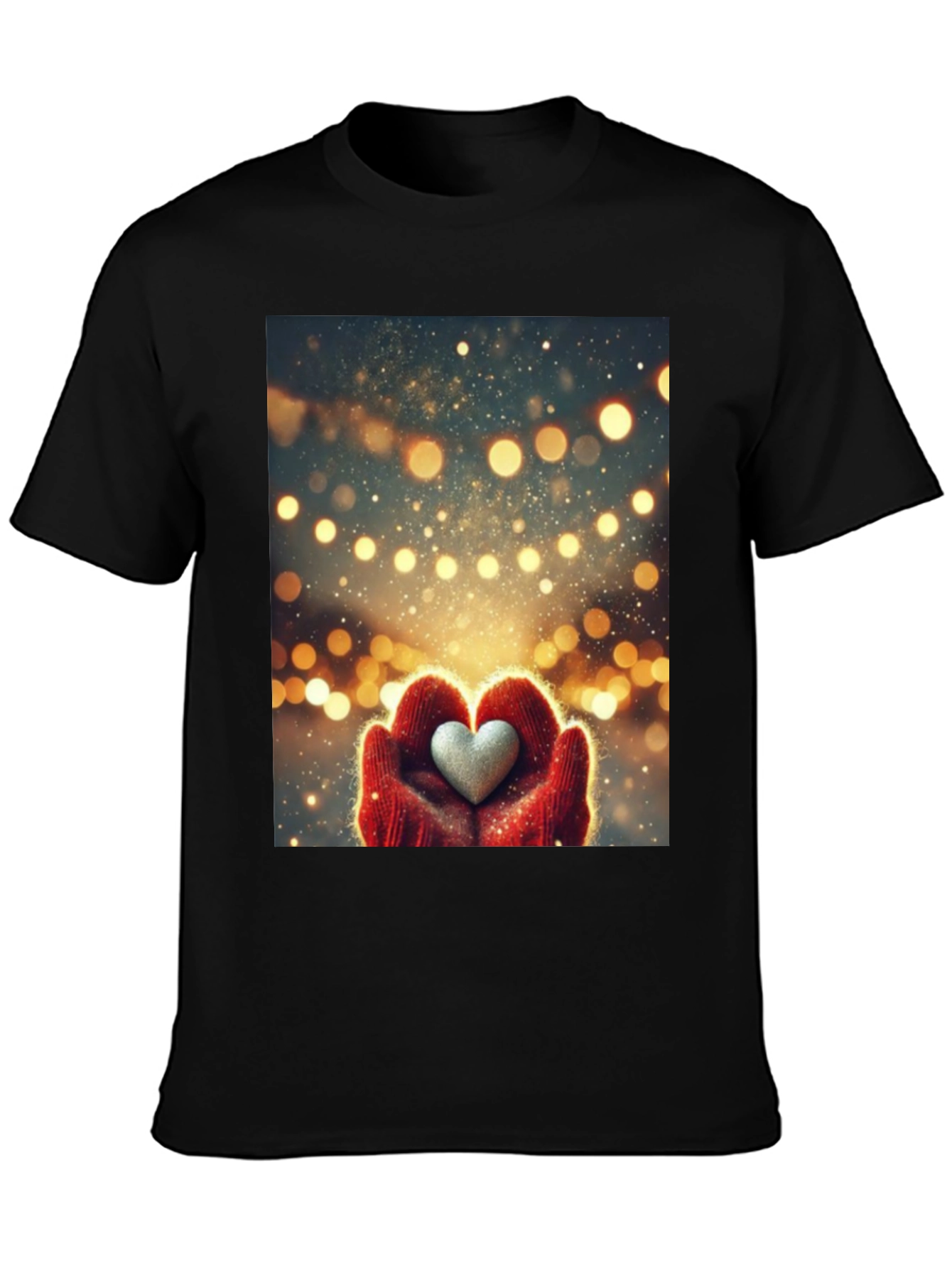 Heart in Hands Graphic T-Shirt