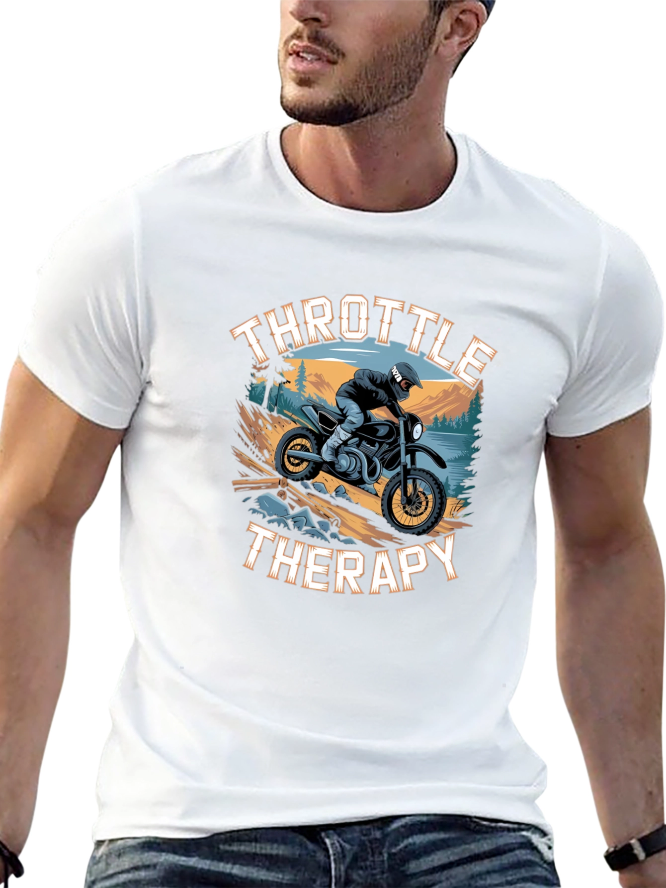 Throttle Therapy Graphic Tee