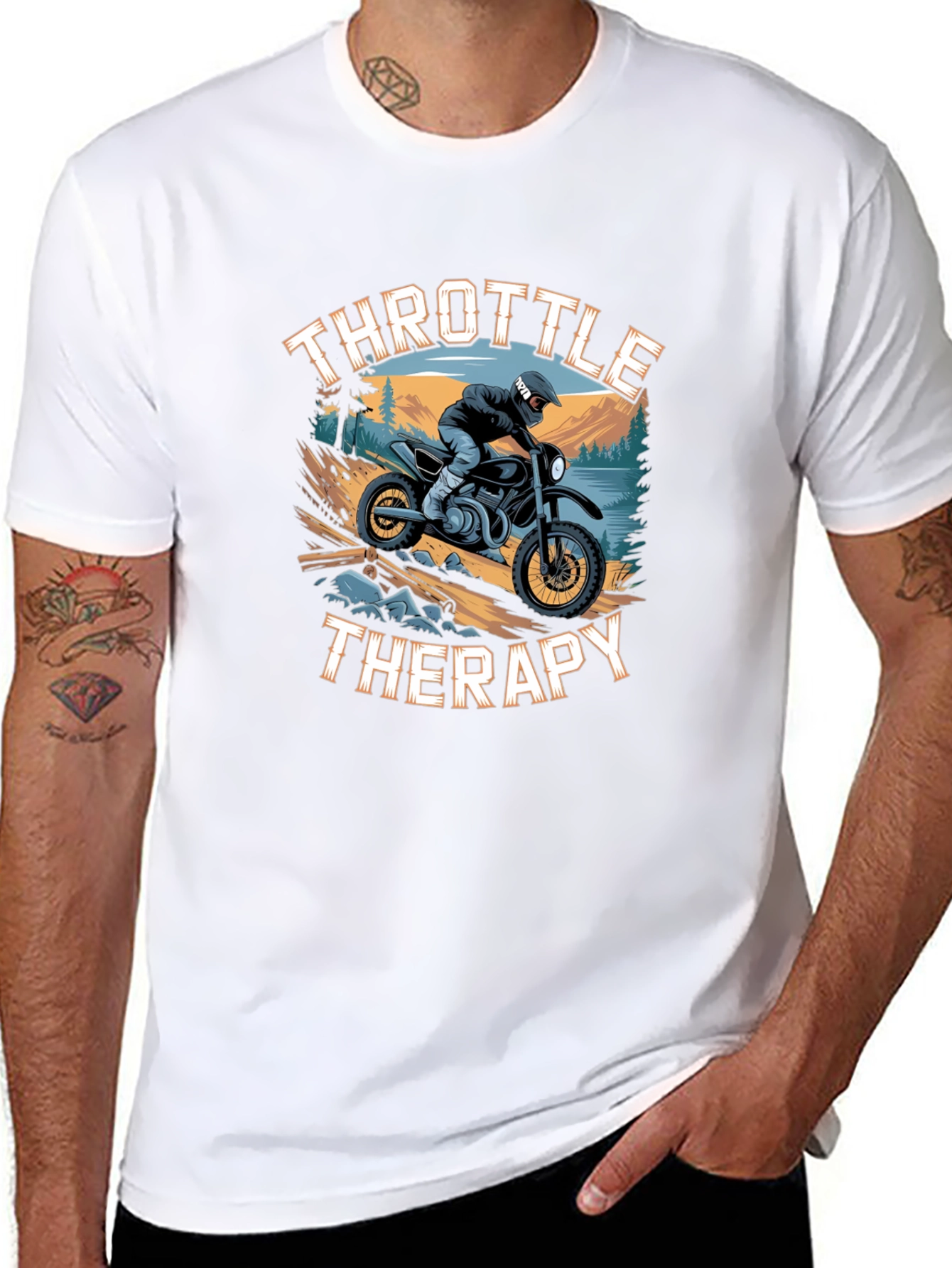 Throttle Therapy Graphic Tee