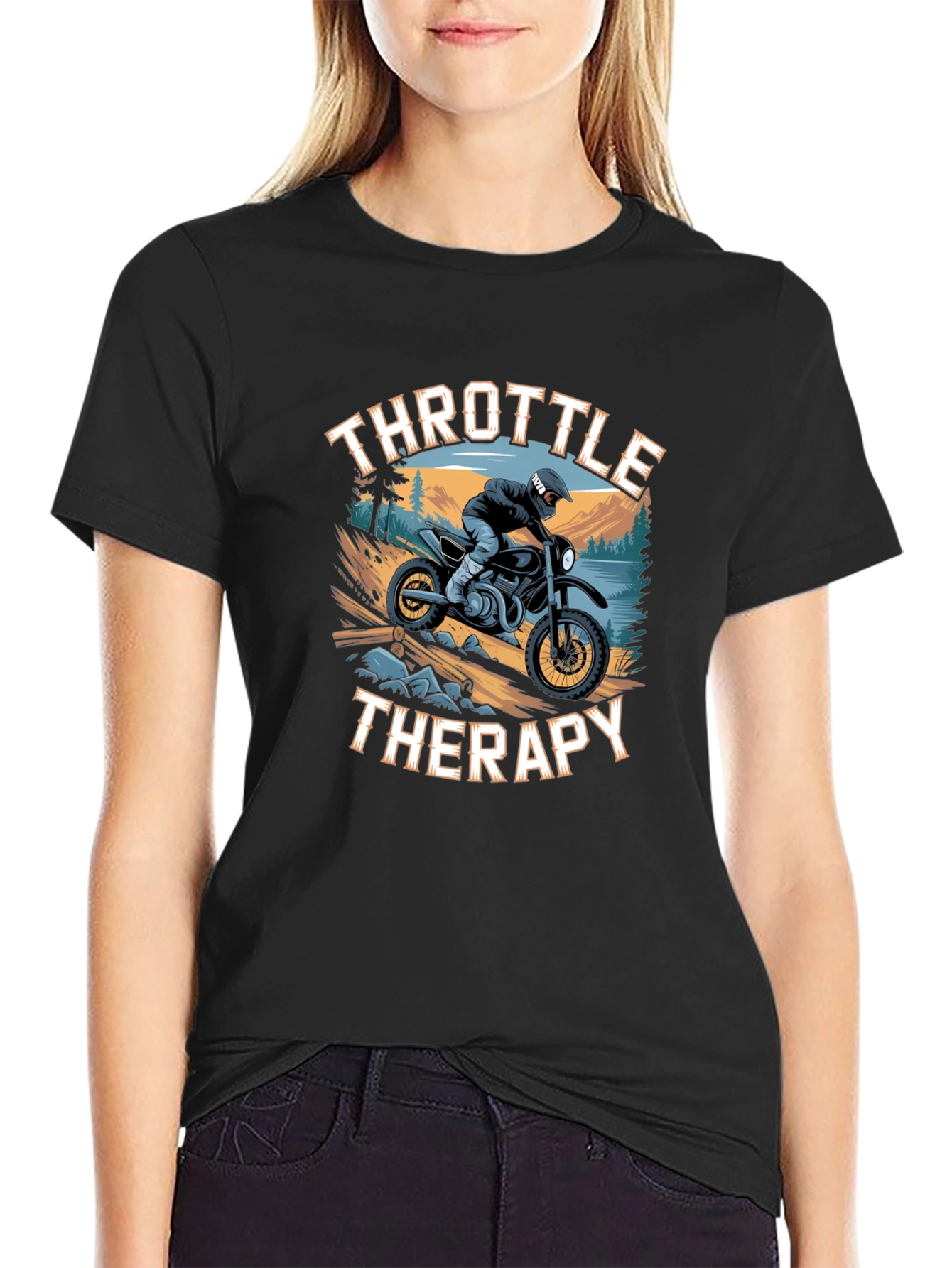 Throttle Therapy Graphic Tee