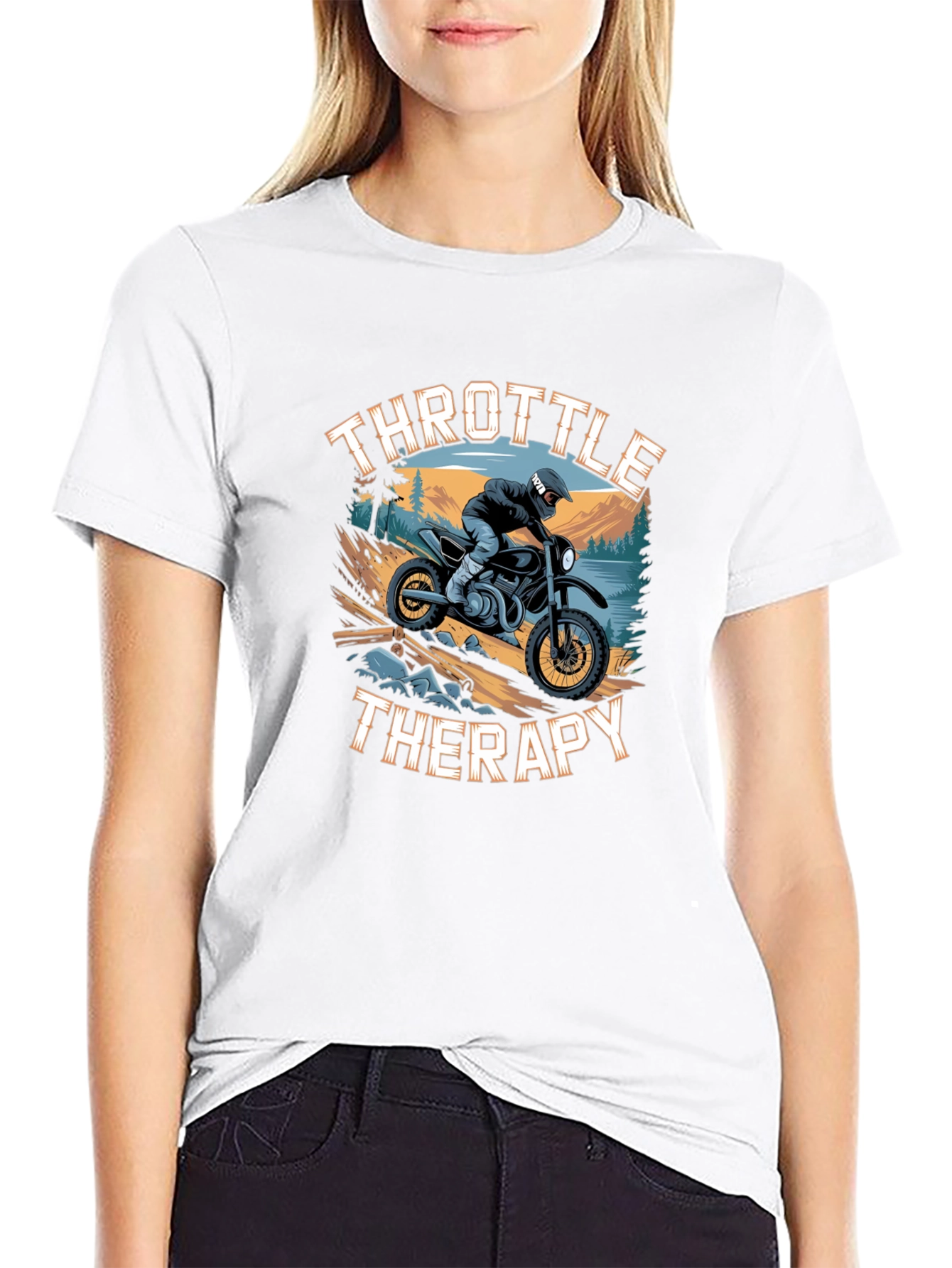 Throttle Therapy Graphic Tee