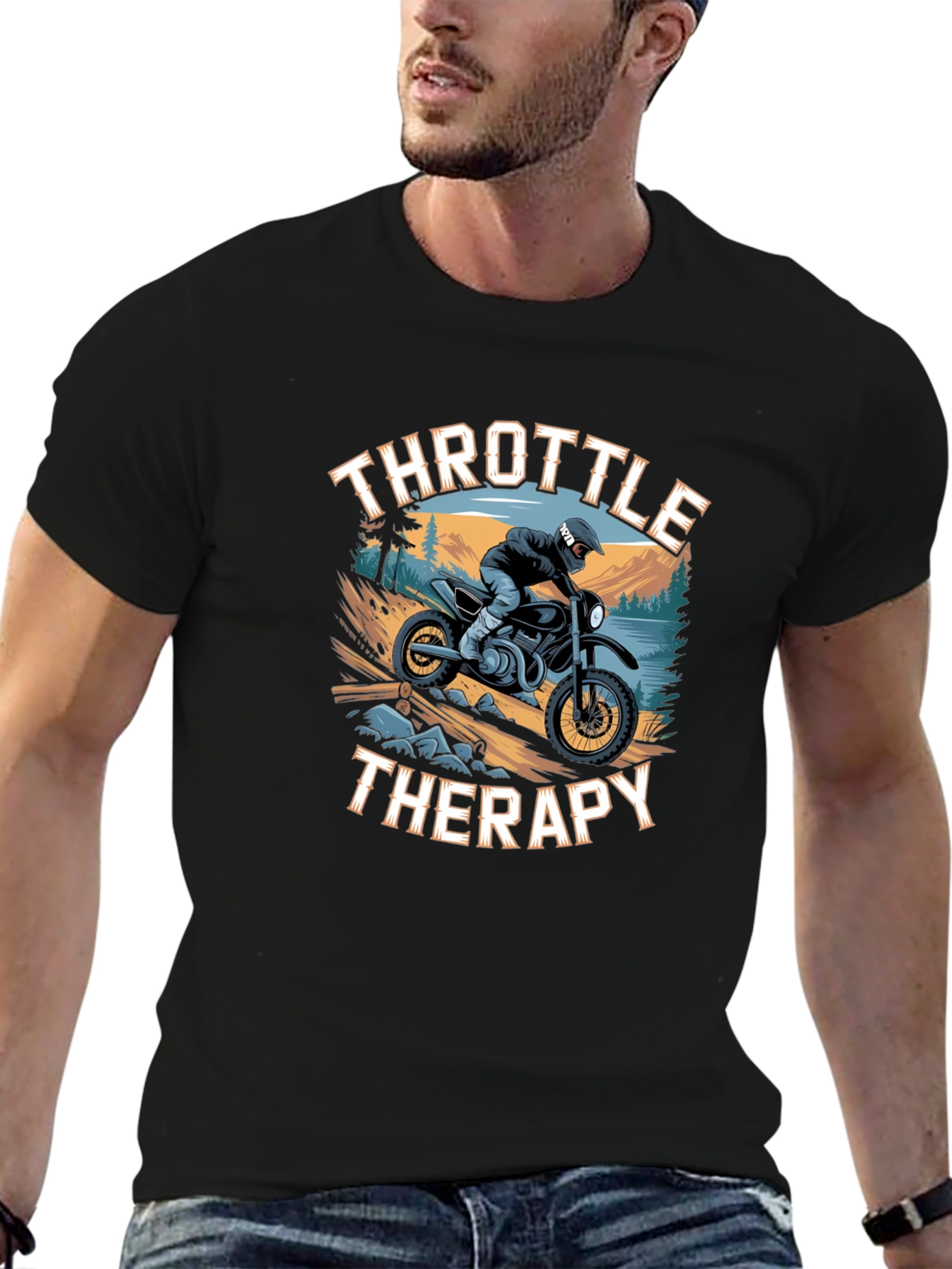 Throttle Therapy Graphic Tee
