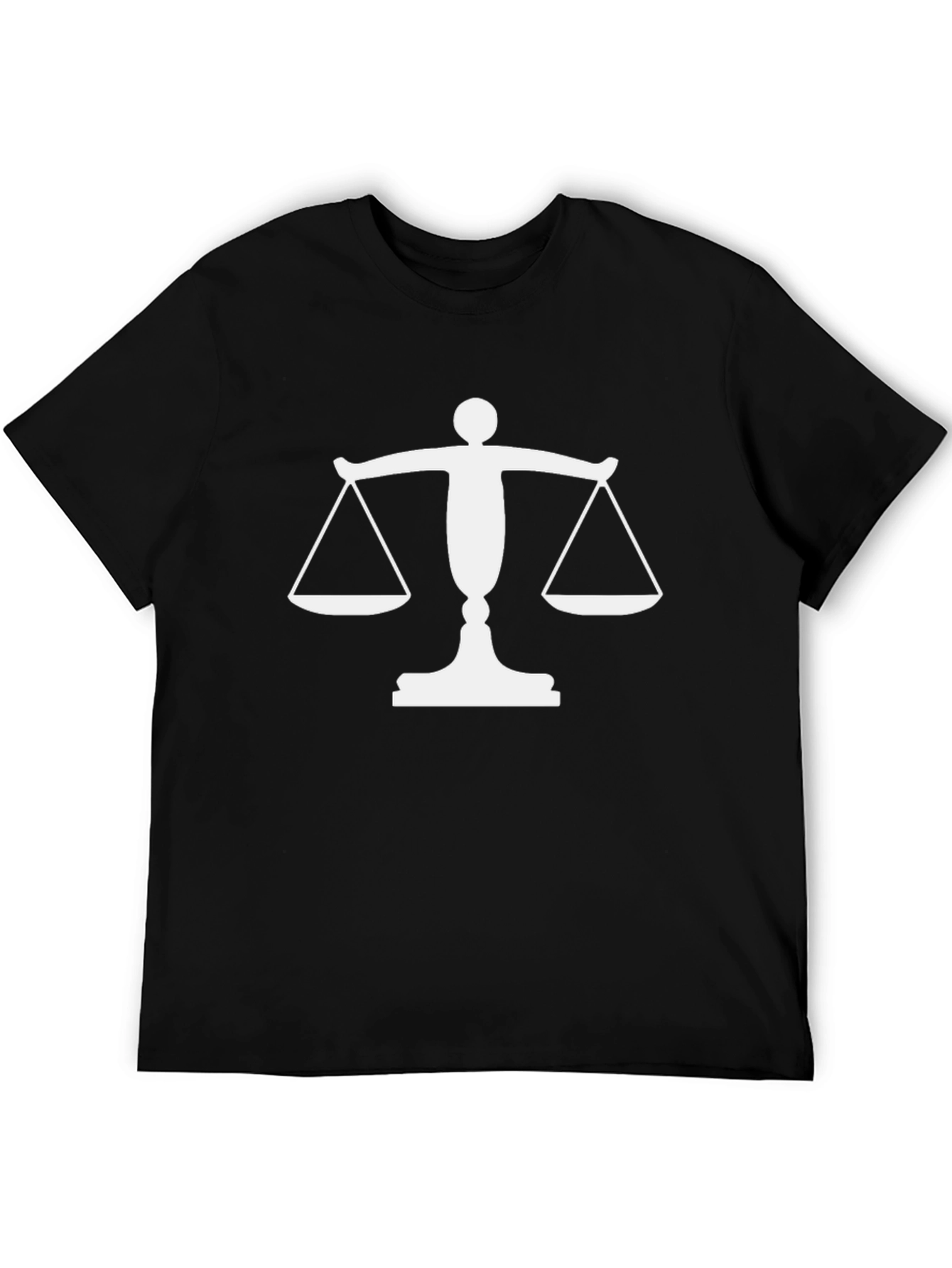 Scales of Justice Graphic T-Shirt