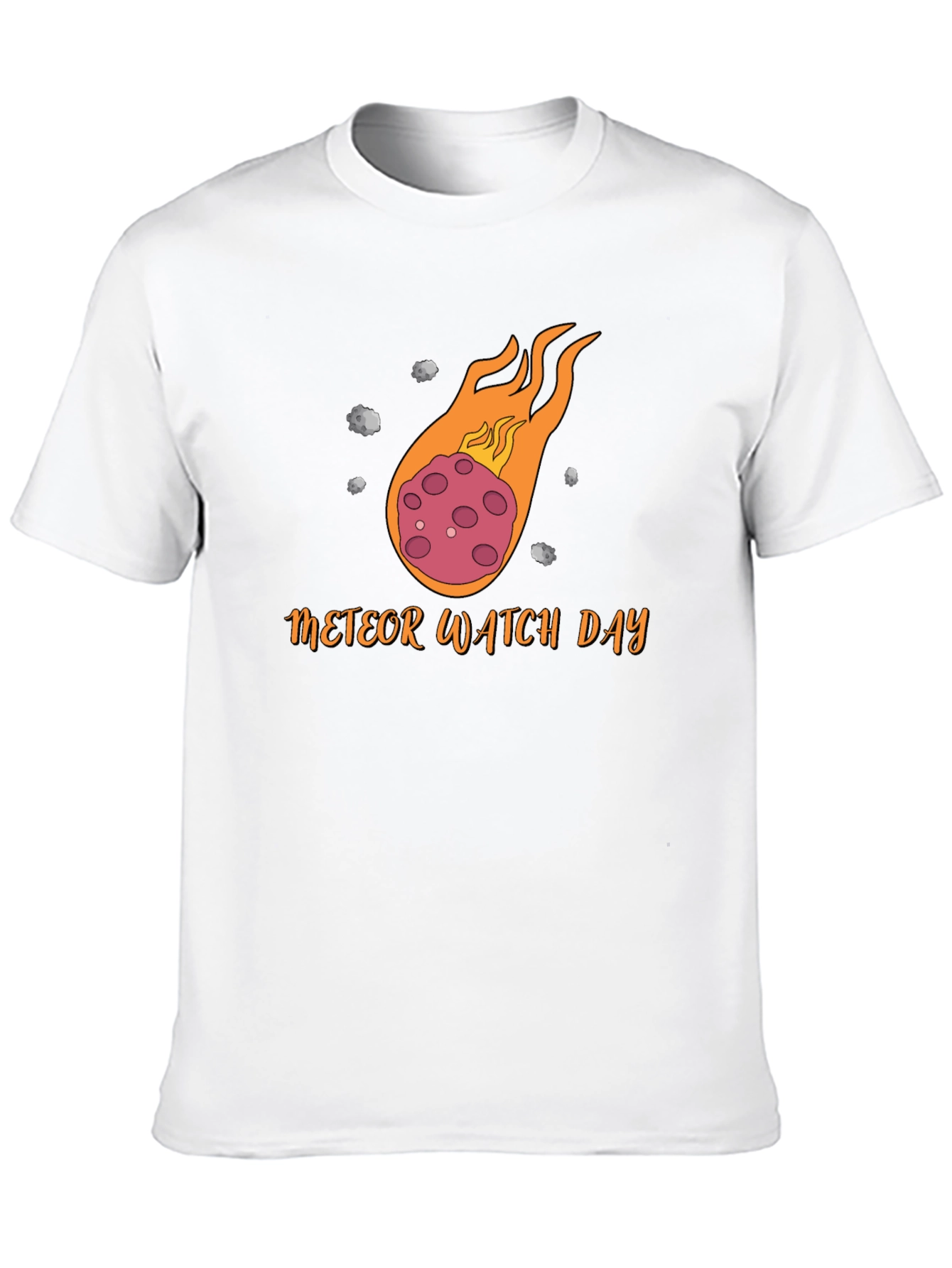 Meteor Watch Day Black T-Shirt