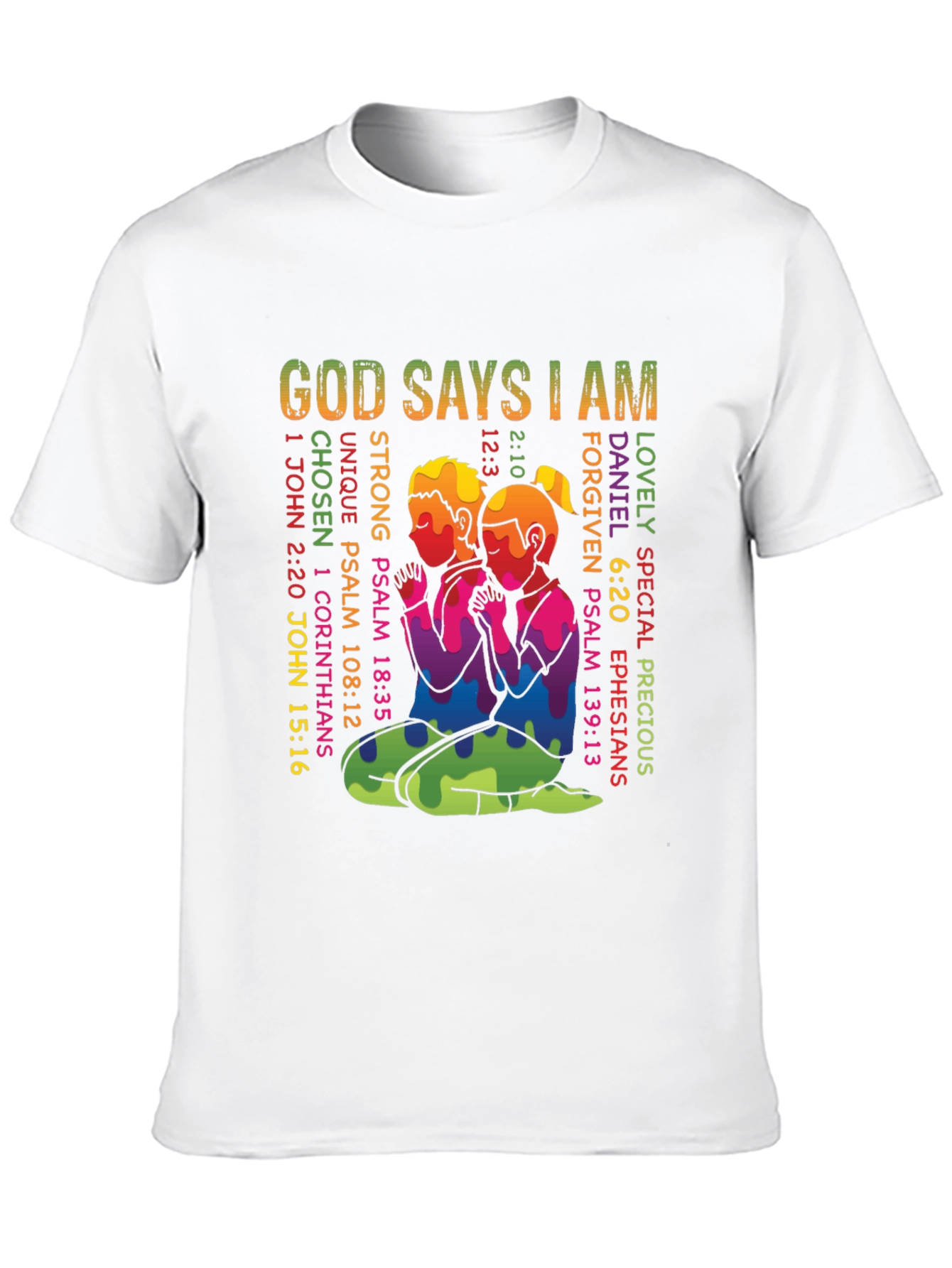 God Says I Am - Christian Graphic T-Shirt