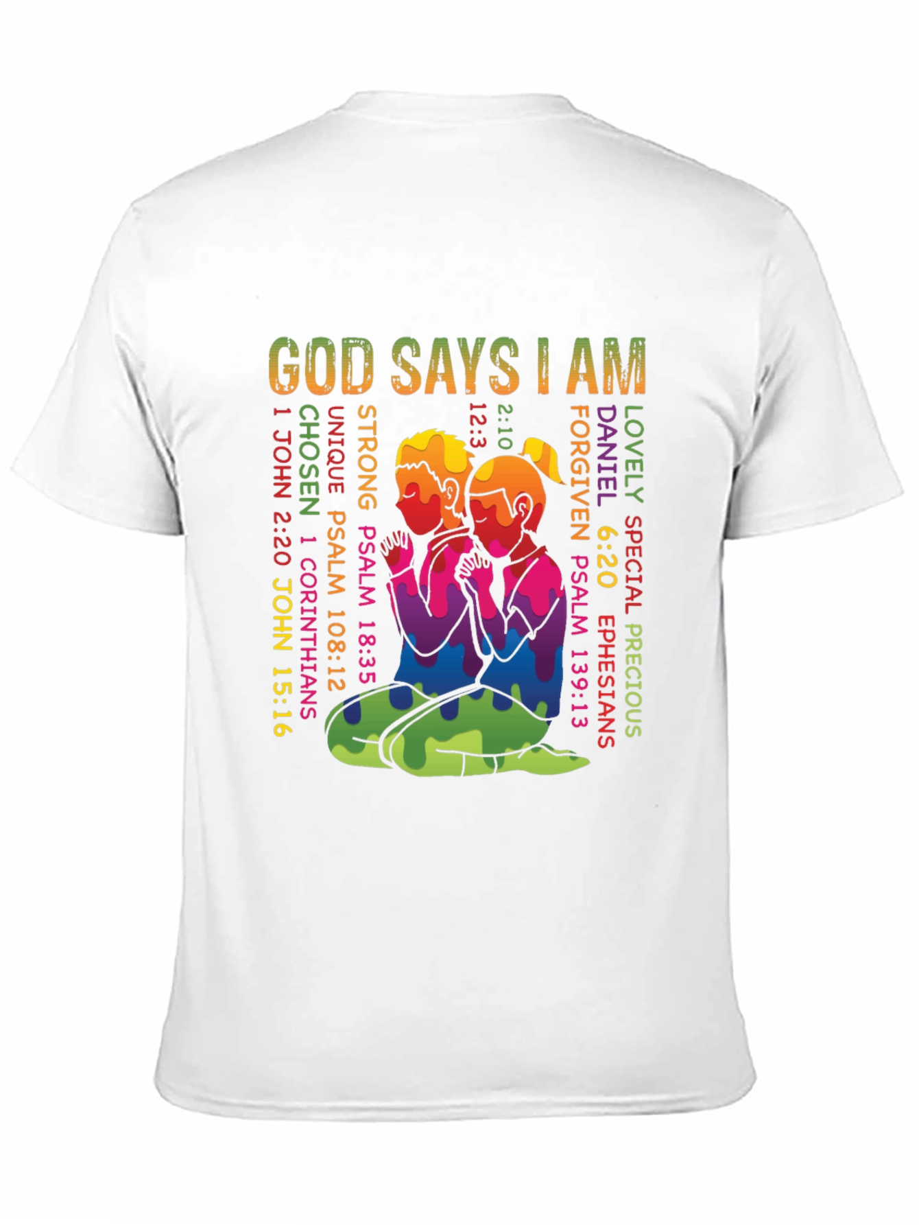 God Says I Am - Christian Graphic T-Shirt