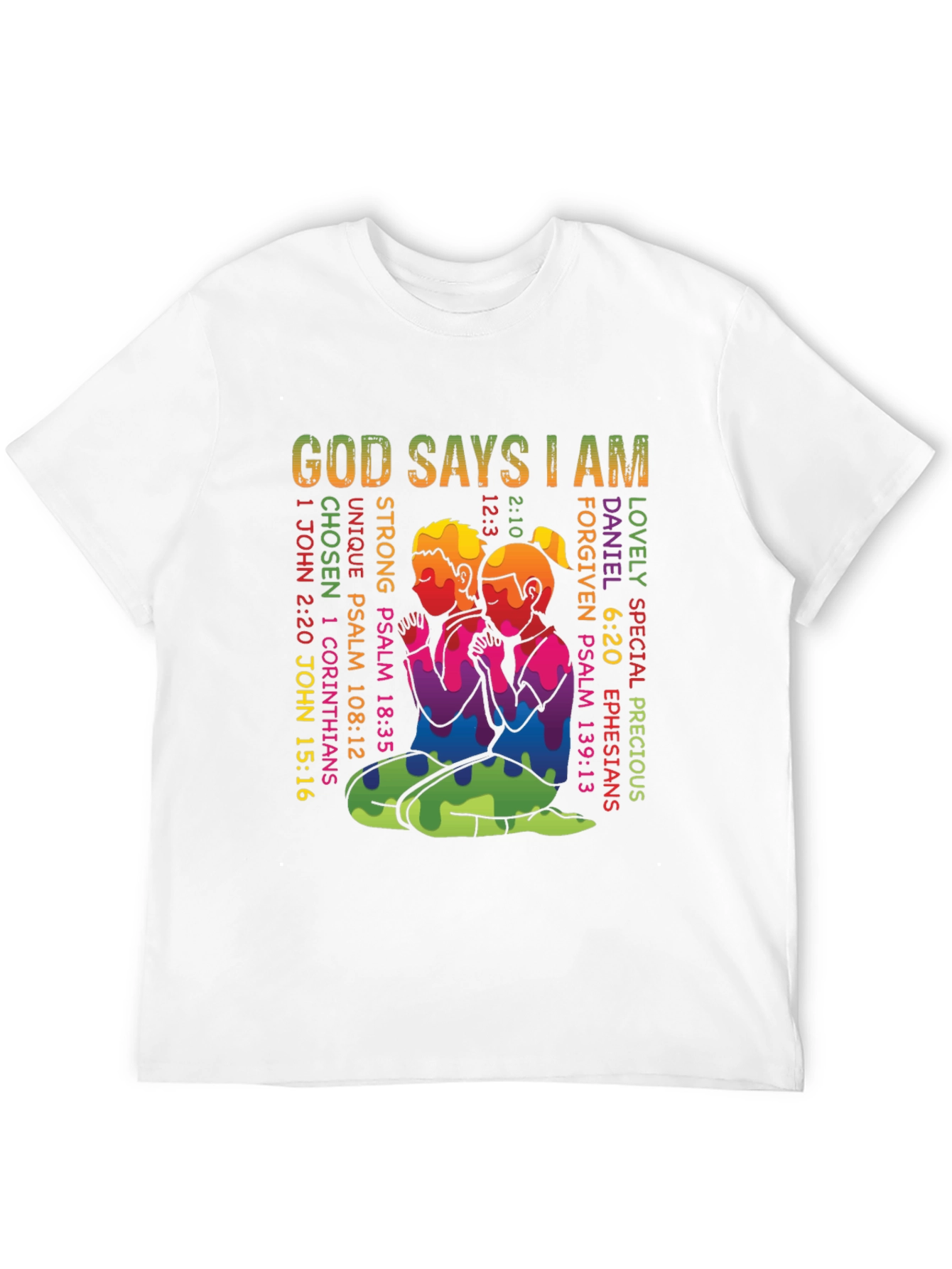 God Says I Am - Christian Graphic T-Shirt