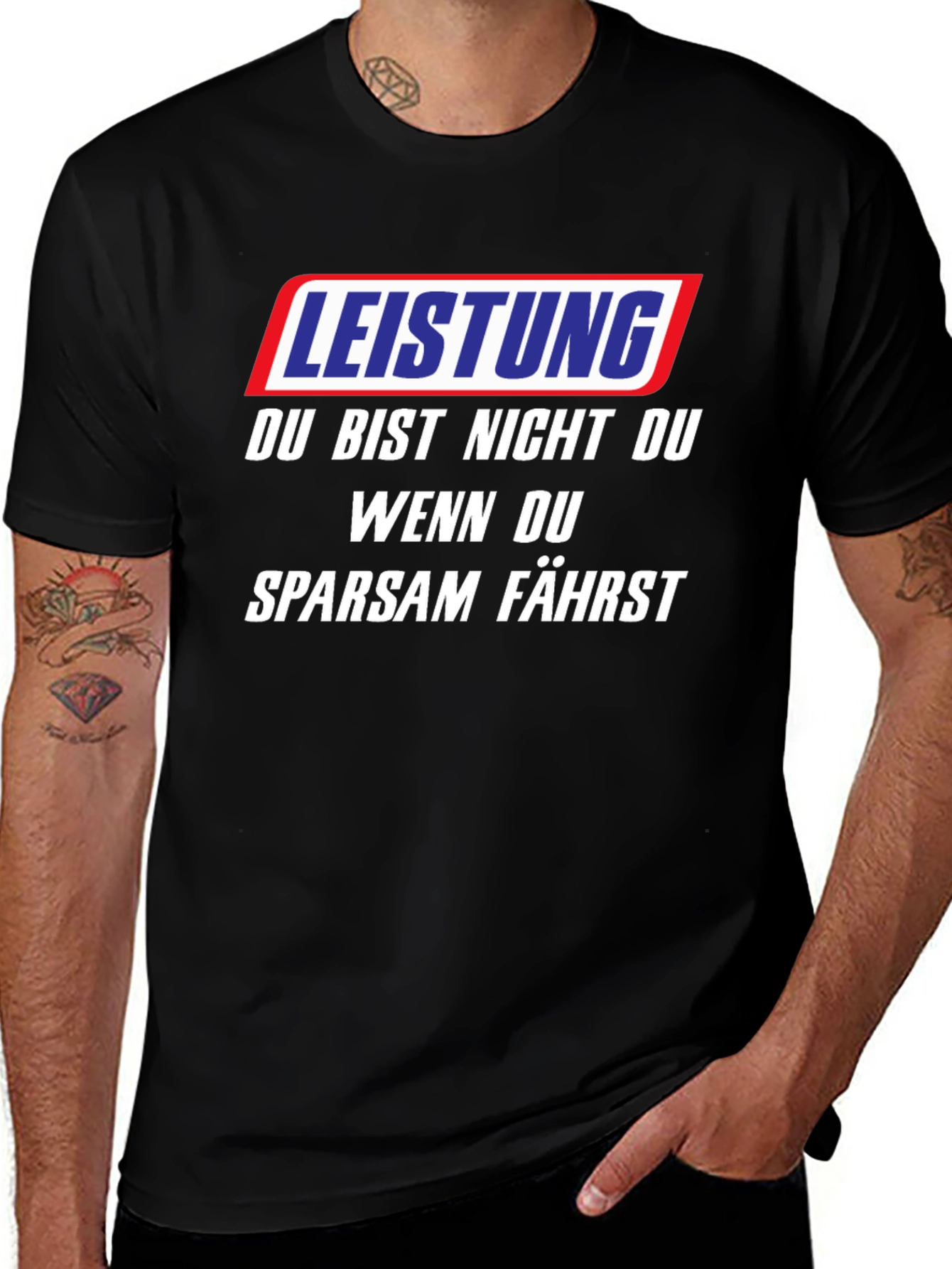 Leistung Funny German T-Shirt - Youre Not You